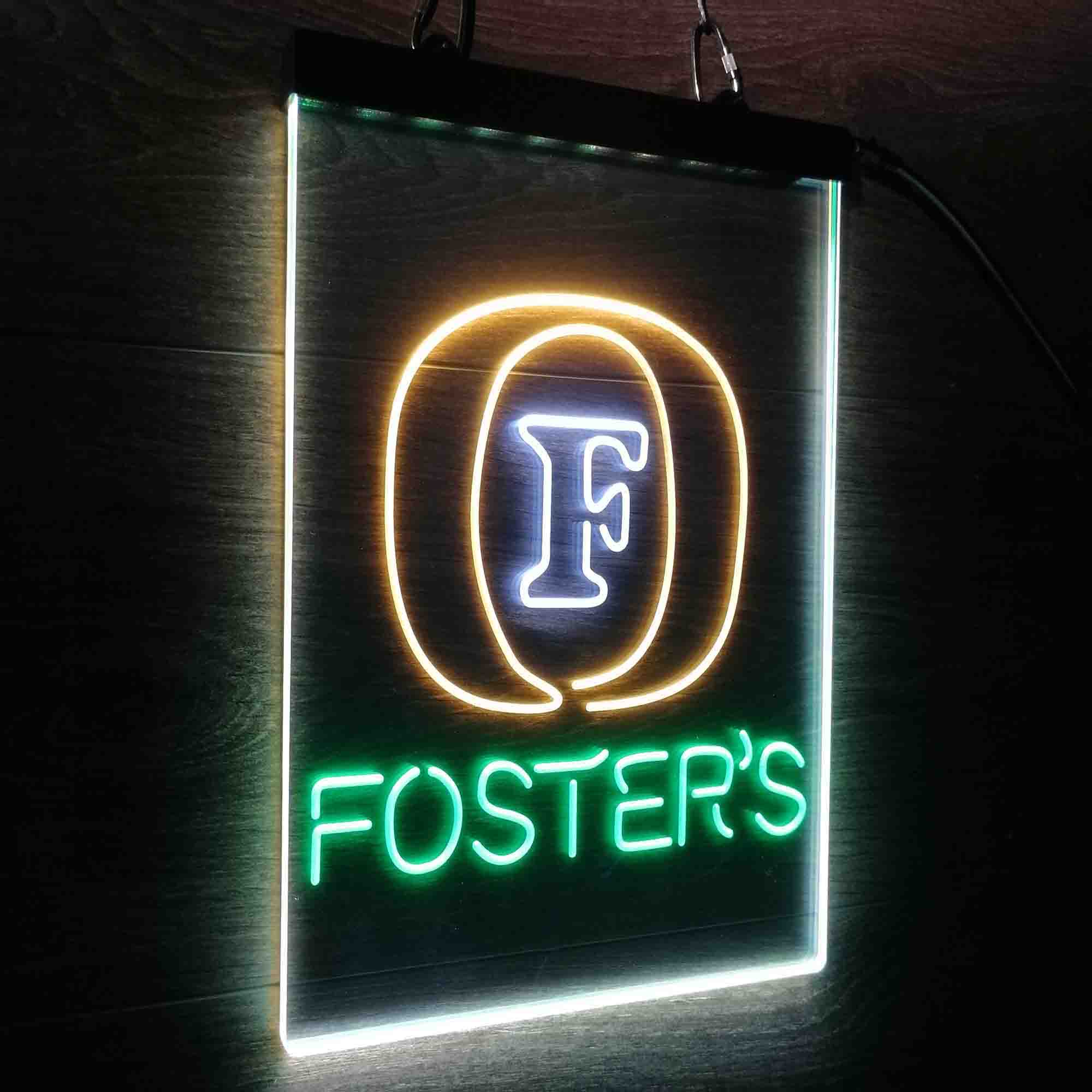 Foster's Beer Neon LED Sign 3 Colors