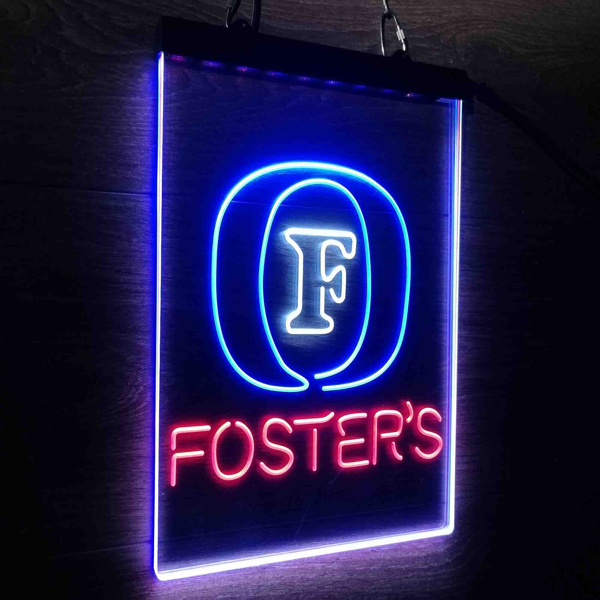 Foster's Beer Neon LED Sign 3 Colors