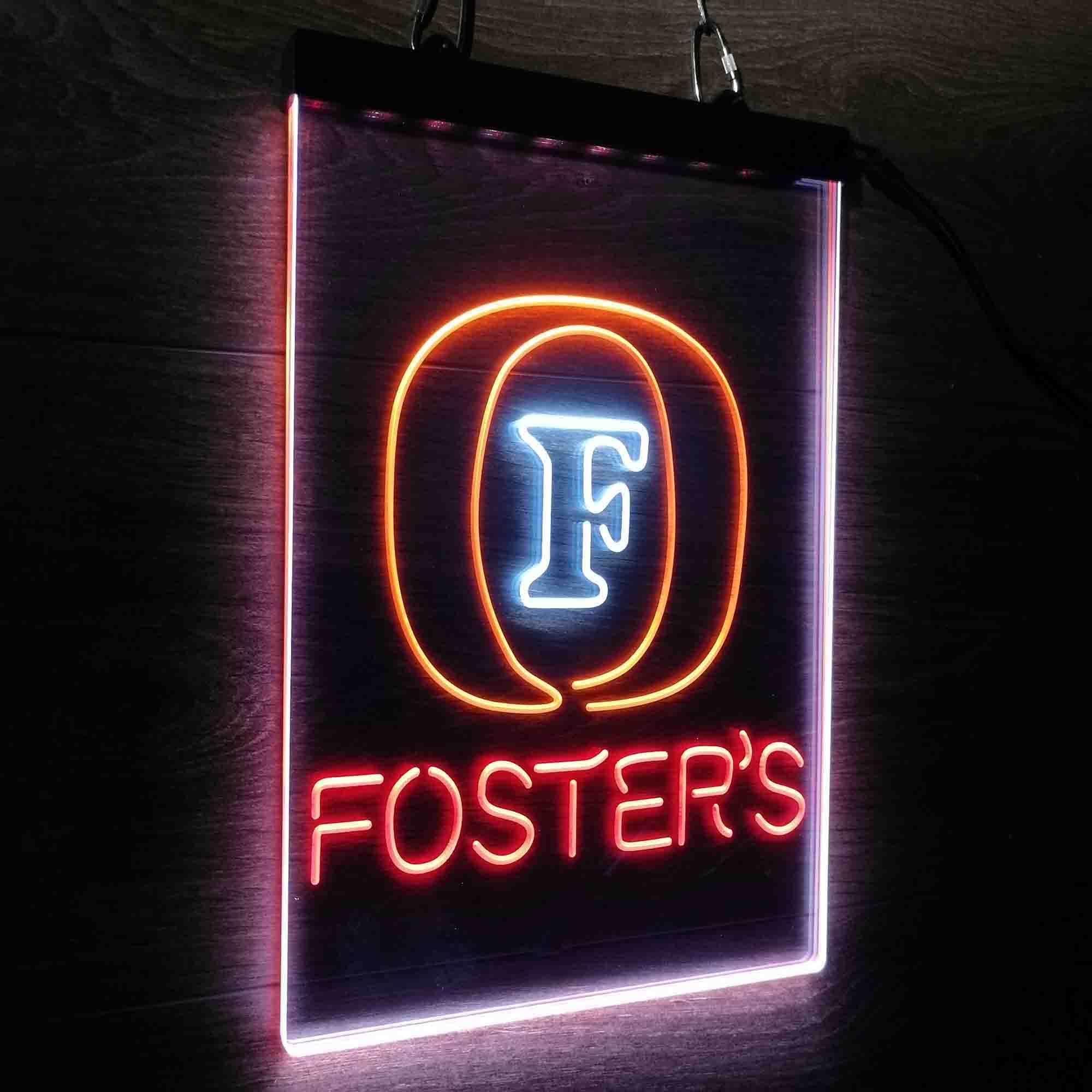 Foster's Beer Neon LED Sign 3 Colors