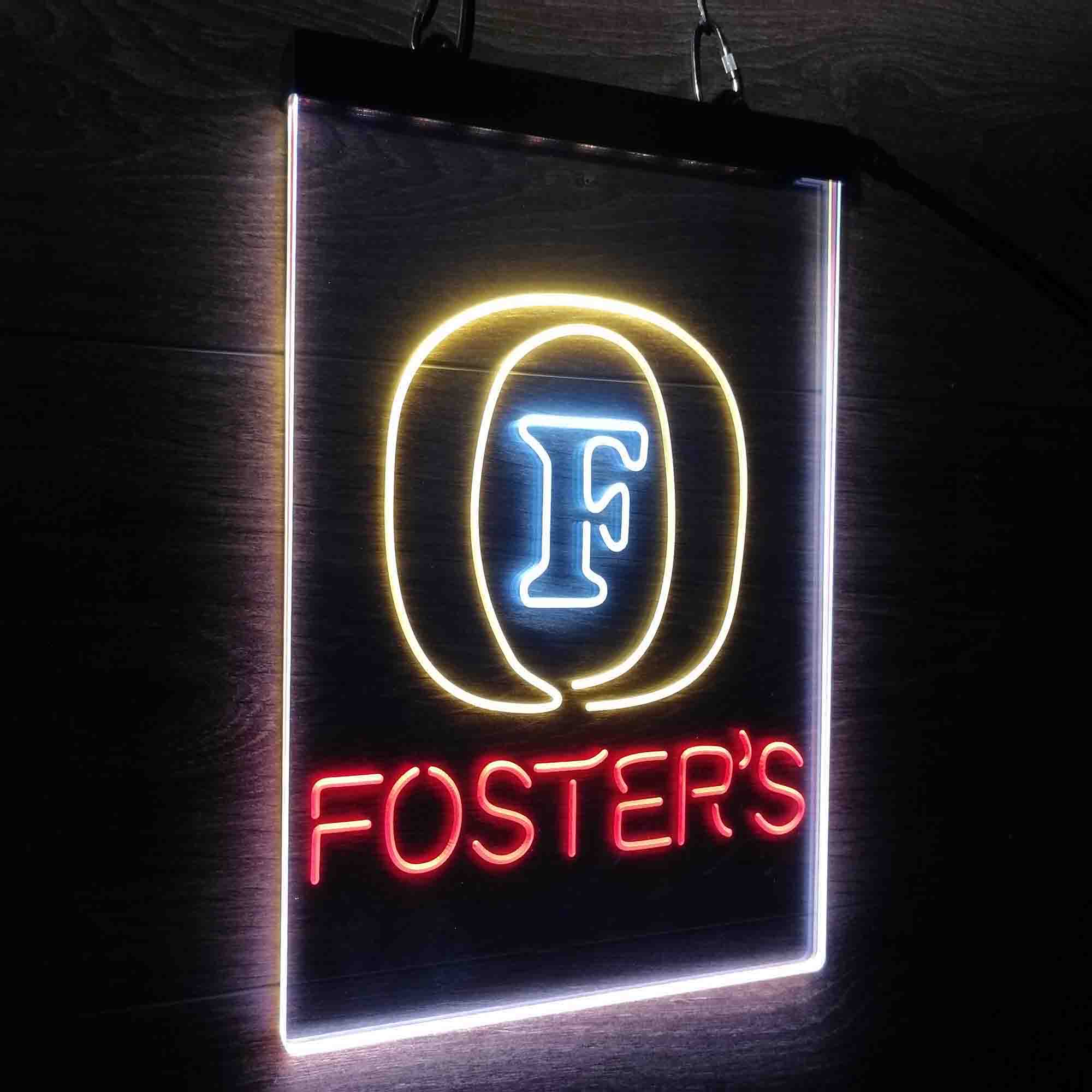 Foster's Beer Neon LED Sign 3 Colors