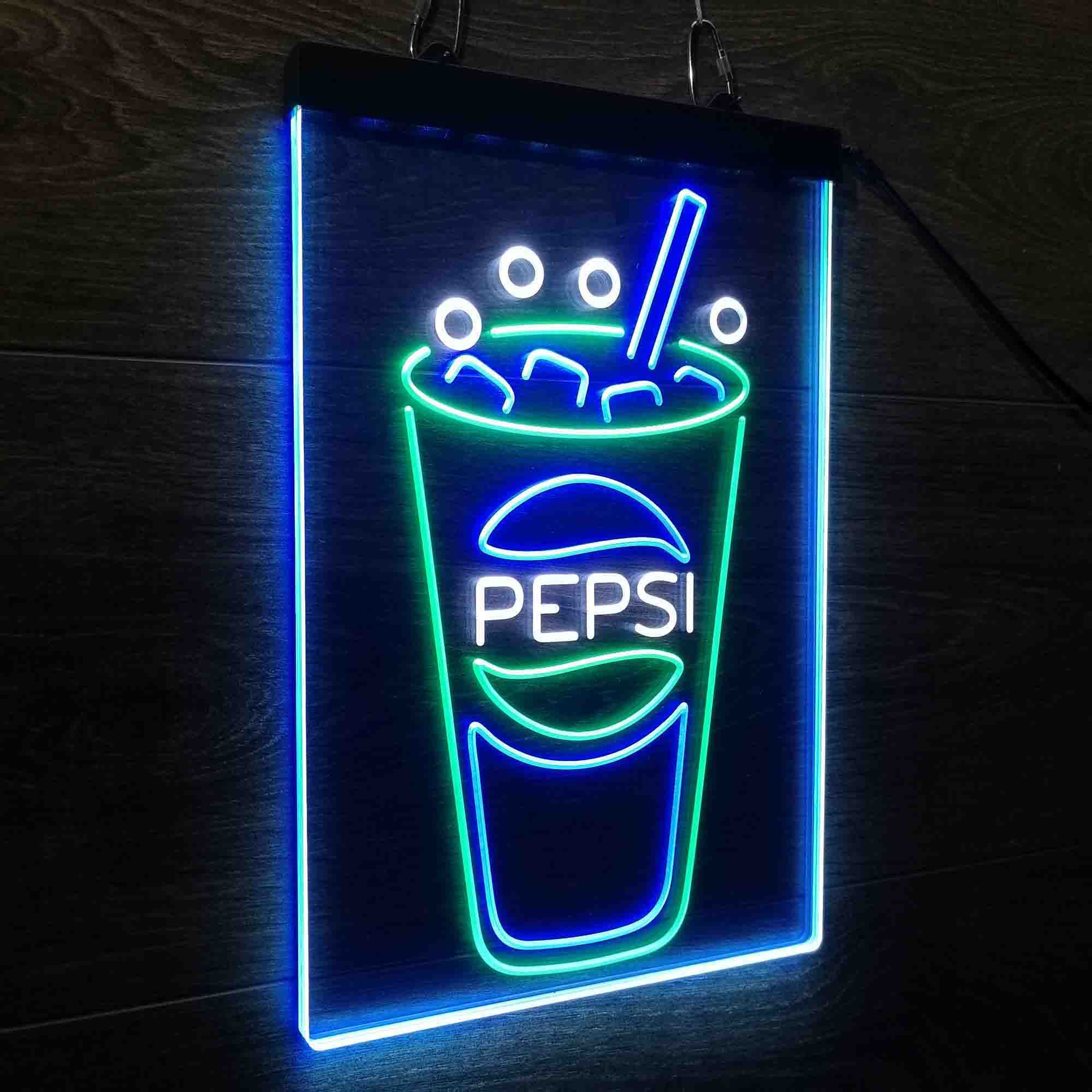 Pepsi Cup Neon LED Sign 3 Colors