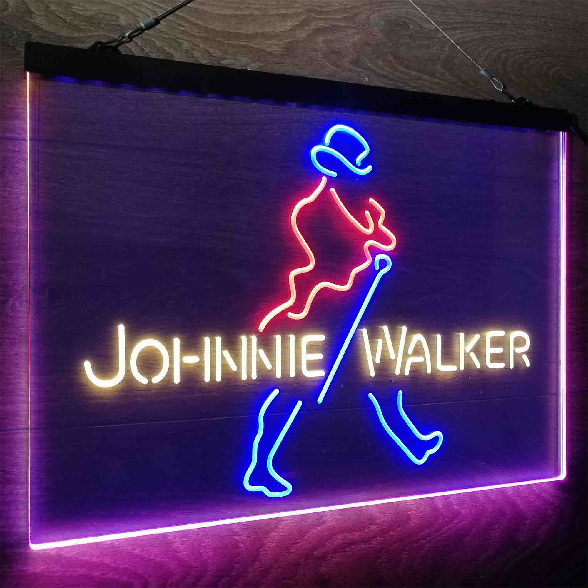 Johnnie Walker Neon LED Sign 3 Colors