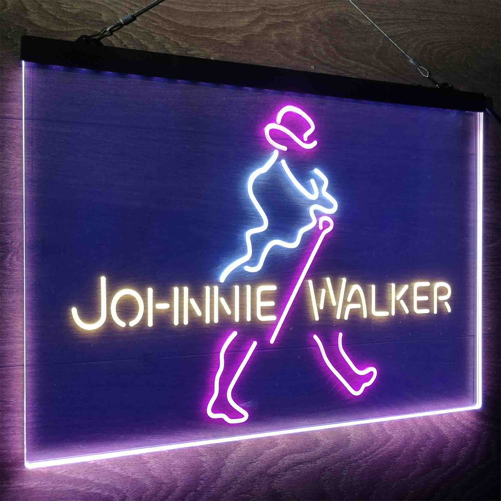 Johnnie Walker Neon LED Sign 3 Colors