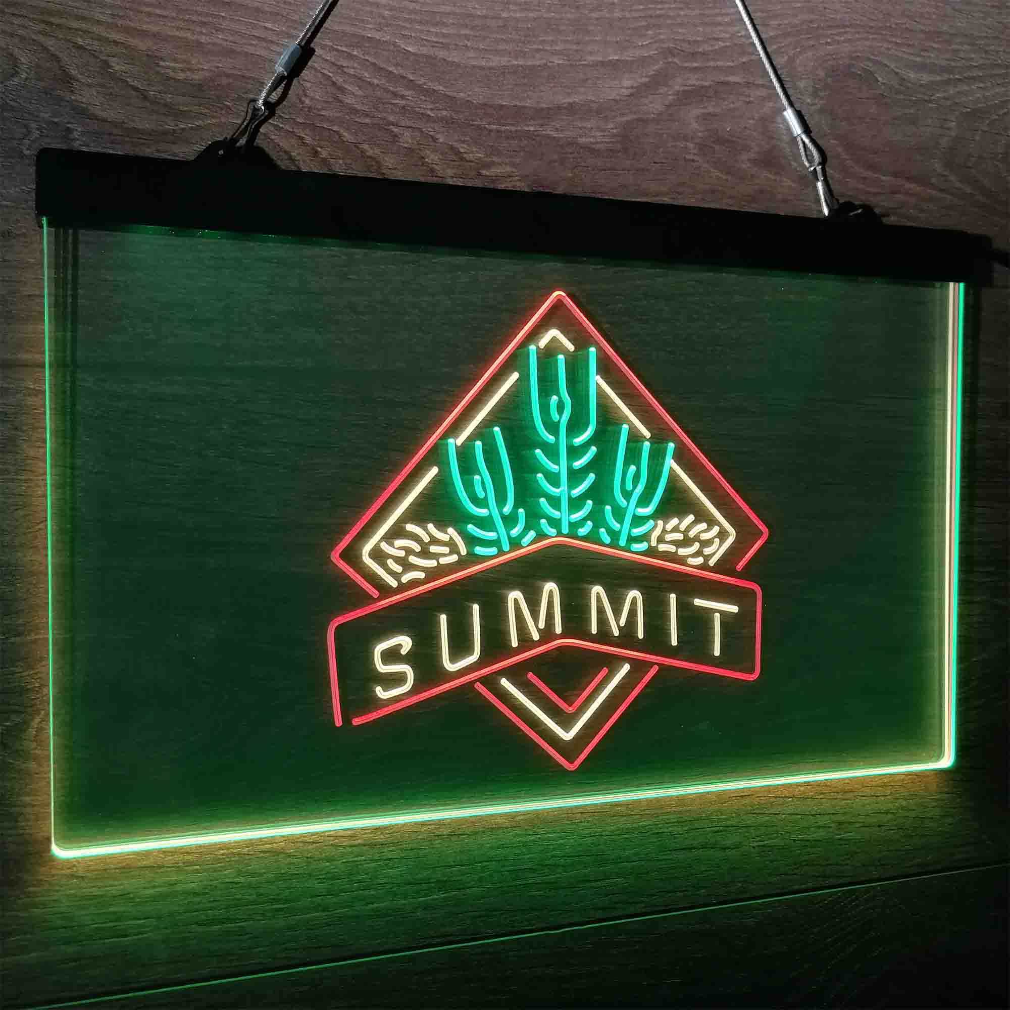 Summit Brewing Co Neon LED Sign 3 Colors