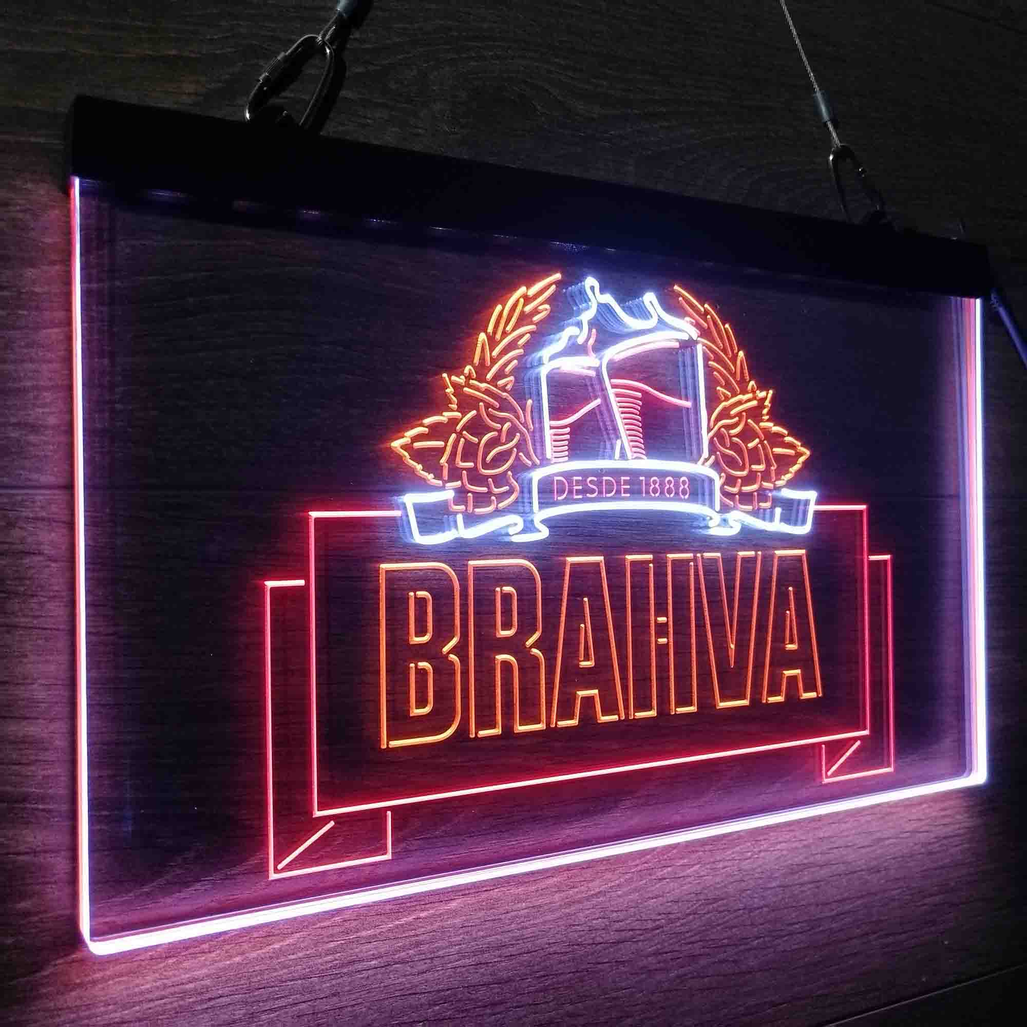 Brahma Beer Neon LED Sign 3 Colors