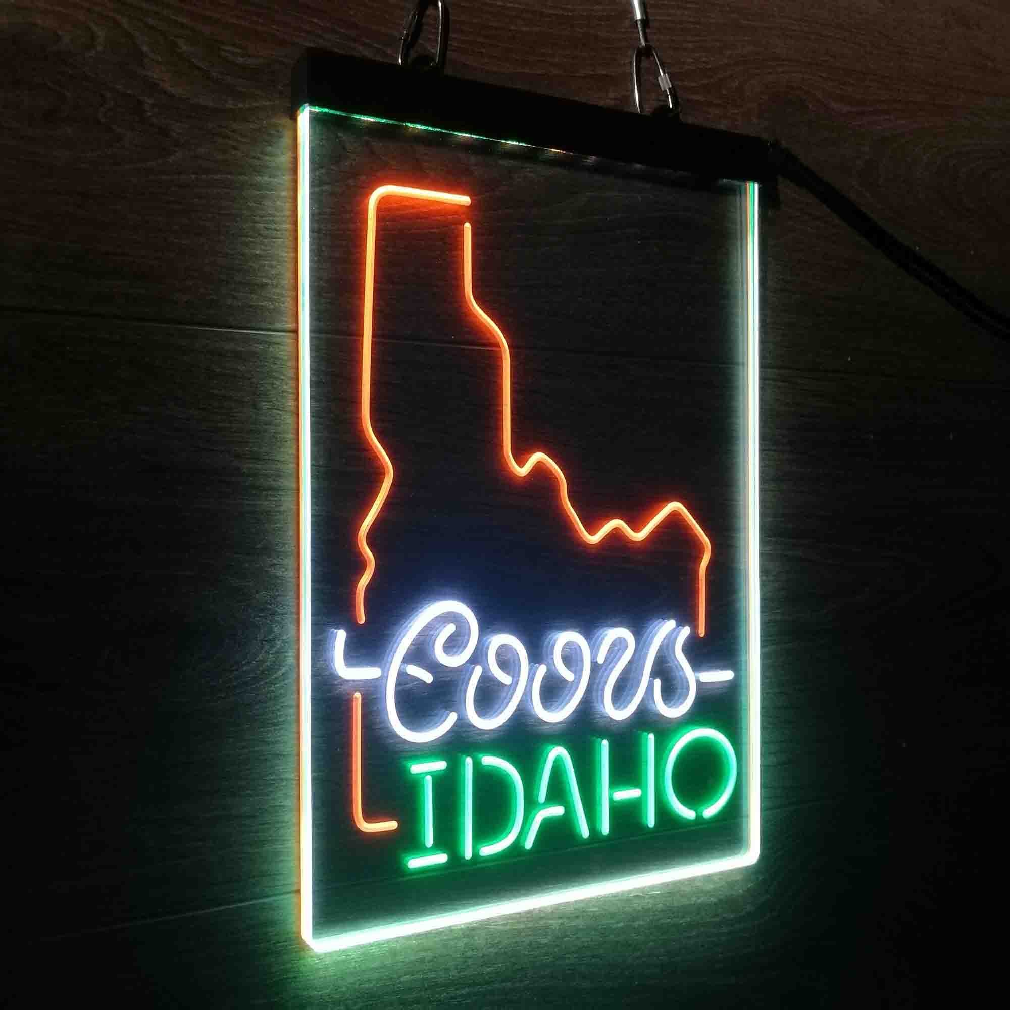 Coors Light Idaho Beer Neon LED Sign 3 Colors