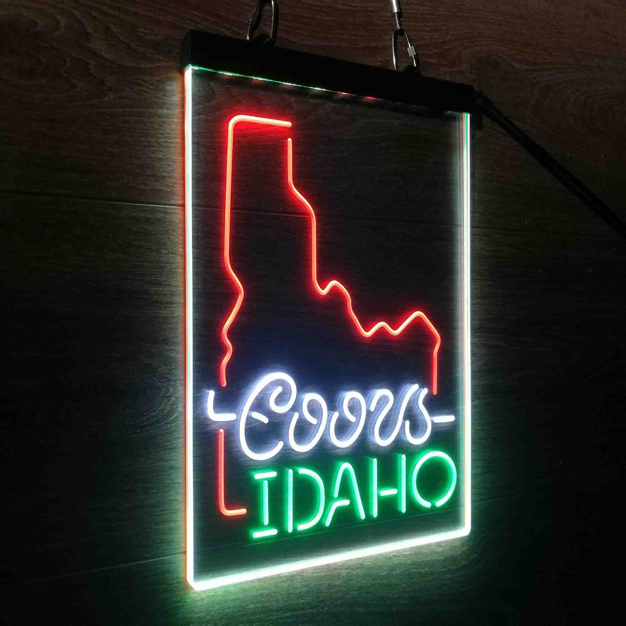 Coors Light Idaho Beer Neon LED Sign 3 Colors