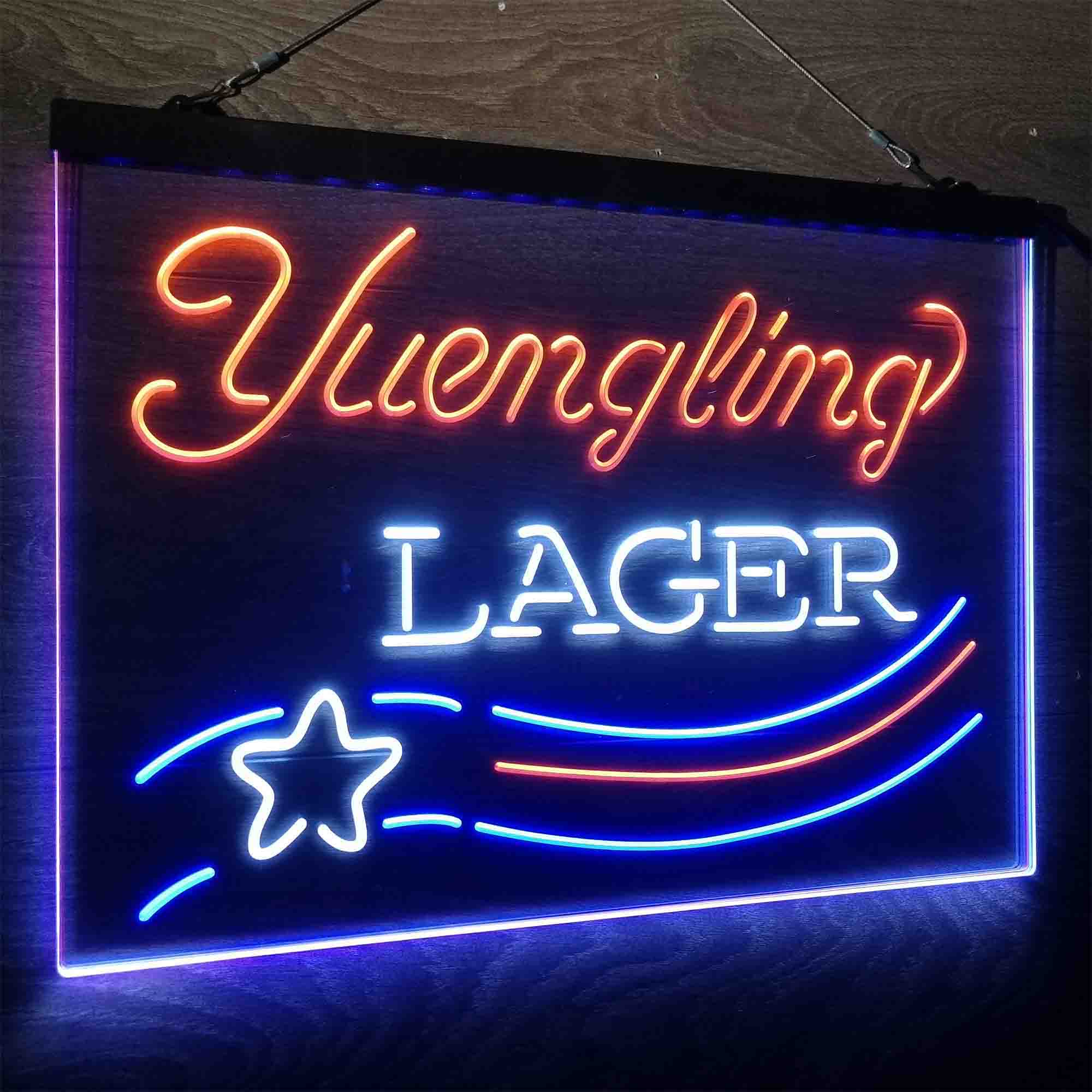 Yuengling Beer Larger Bar Neon LED Sign 3 Colors