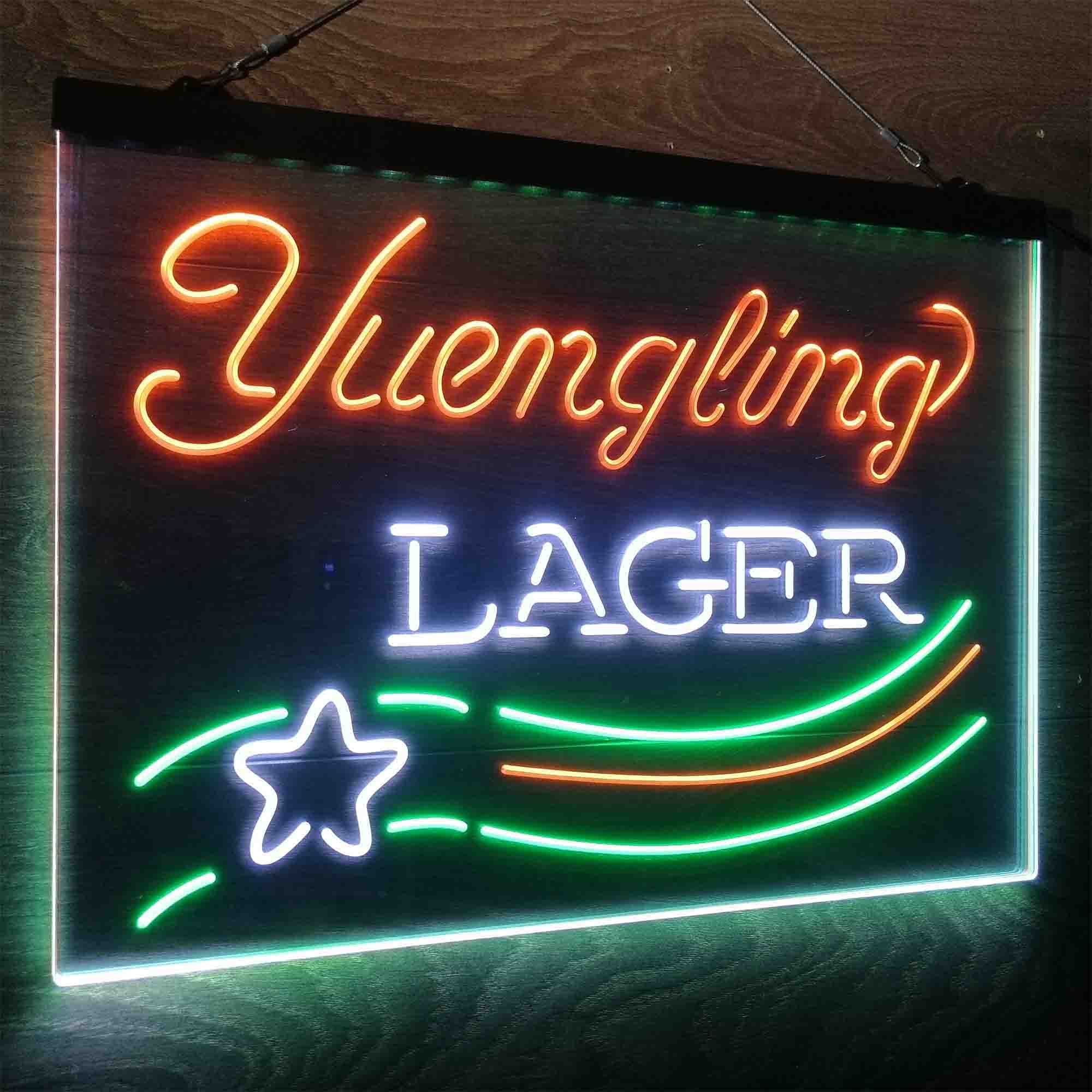 Yuengling Beer Larger Bar Neon LED Sign 3 Colors