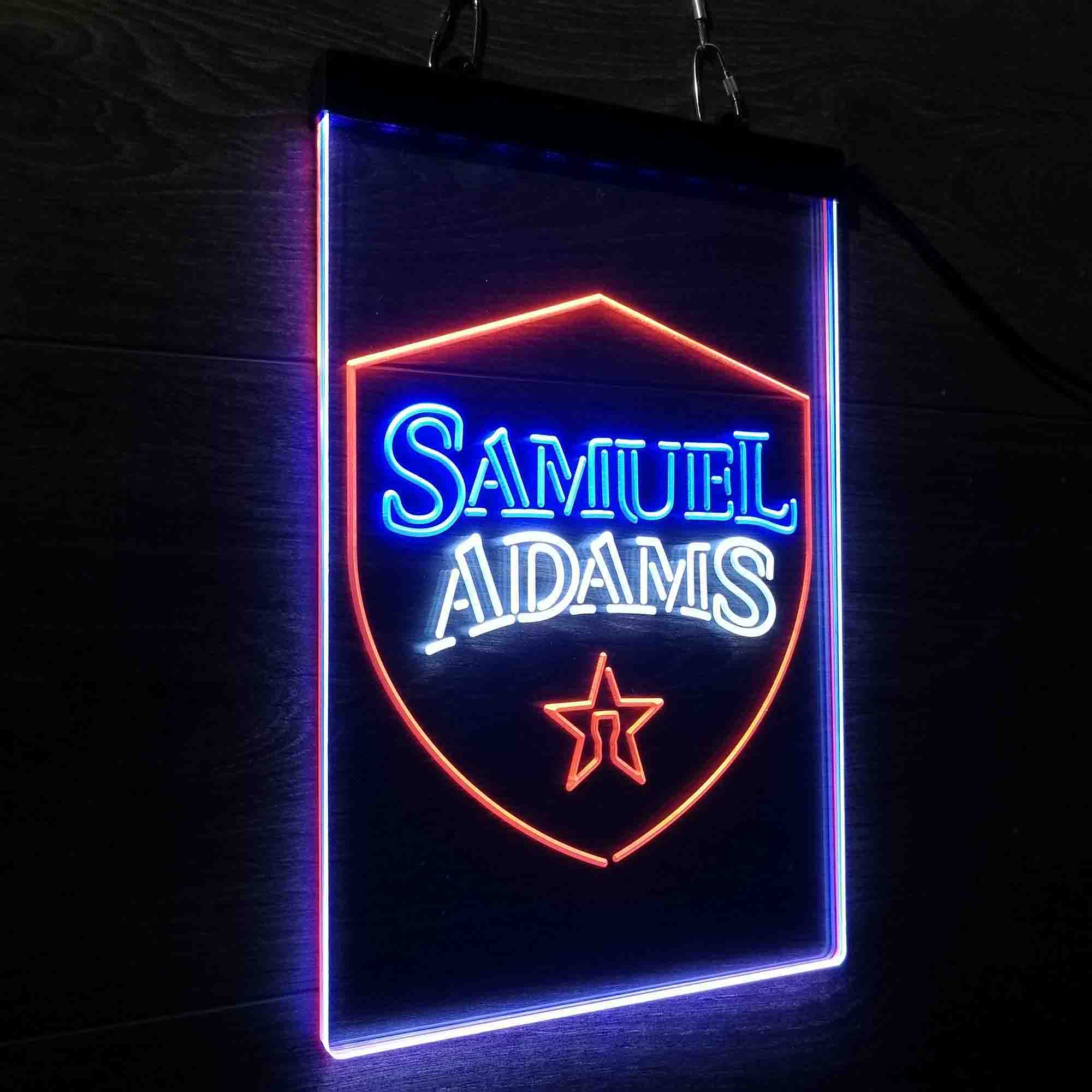 Samuel Adam Badge Neon LED Sign 3 Colors