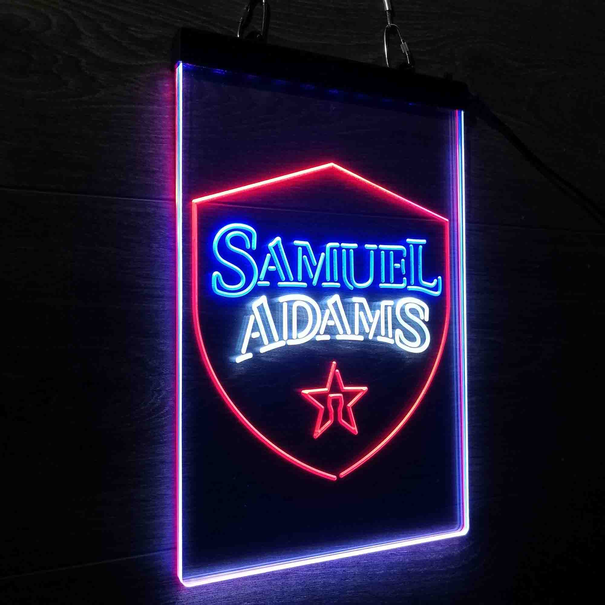 Samuel Adam Badge Neon LED Sign 3 Colors