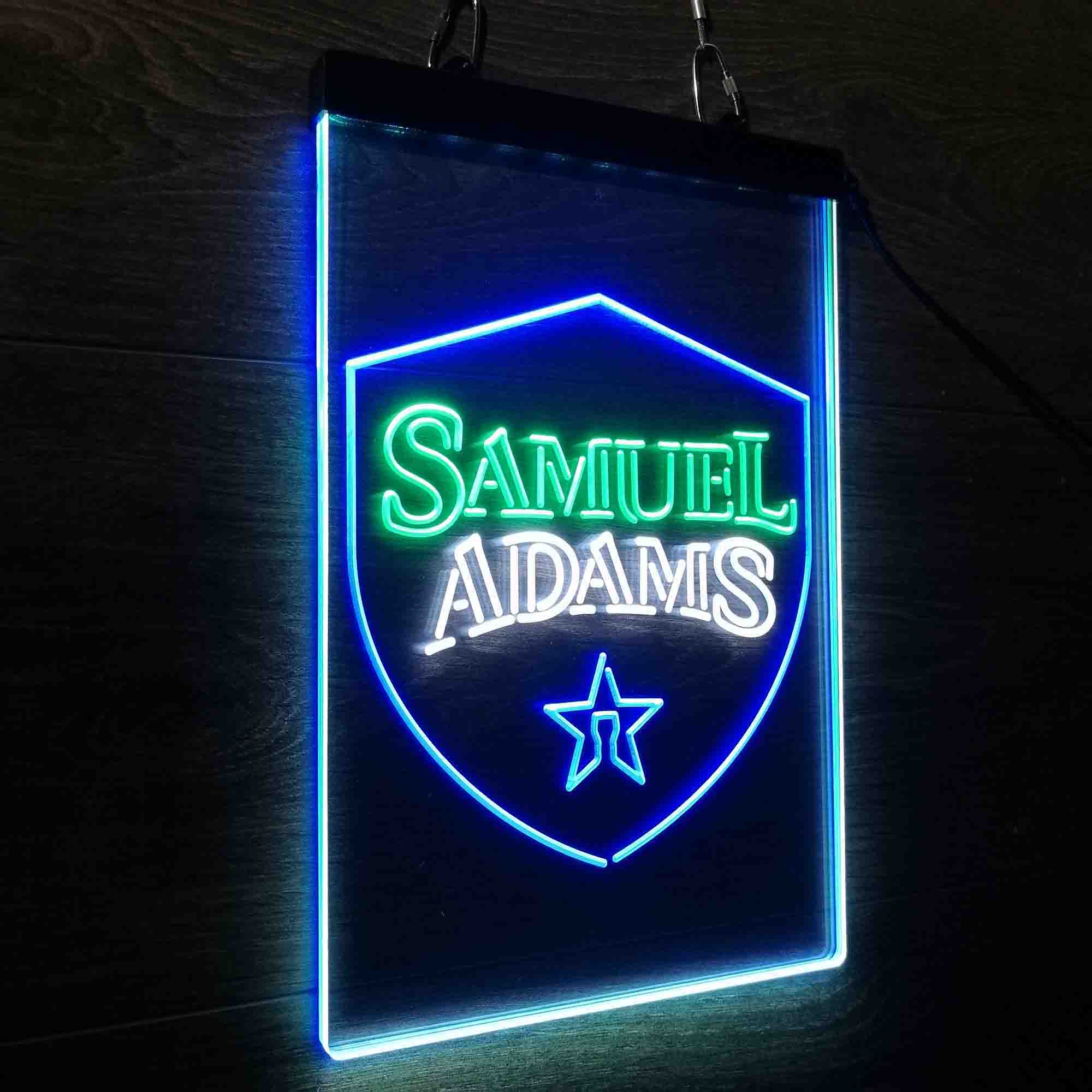 Samuel Adam Badge Neon LED Sign 3 Colors