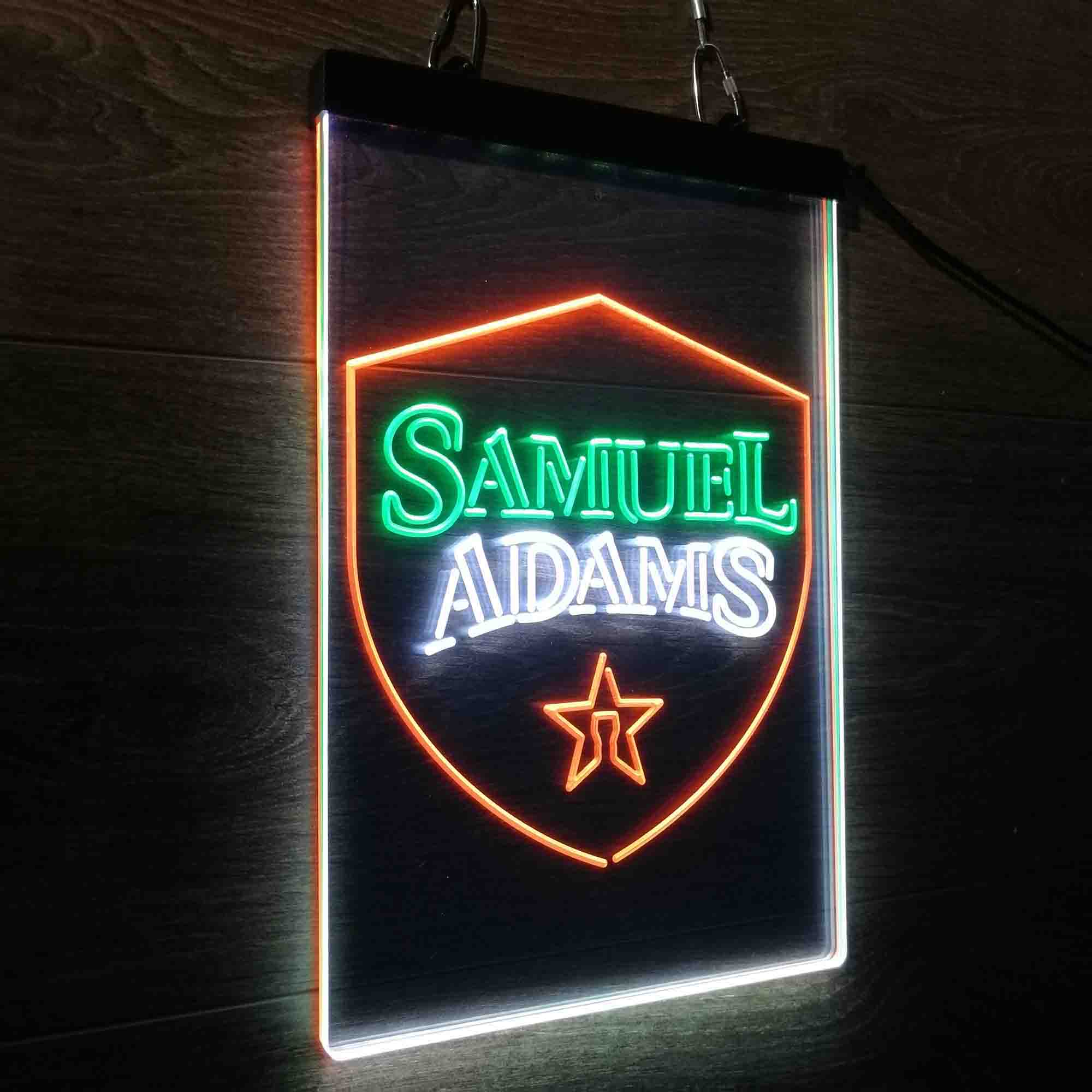 Samuel Adam Badge Neon LED Sign 3 Colors