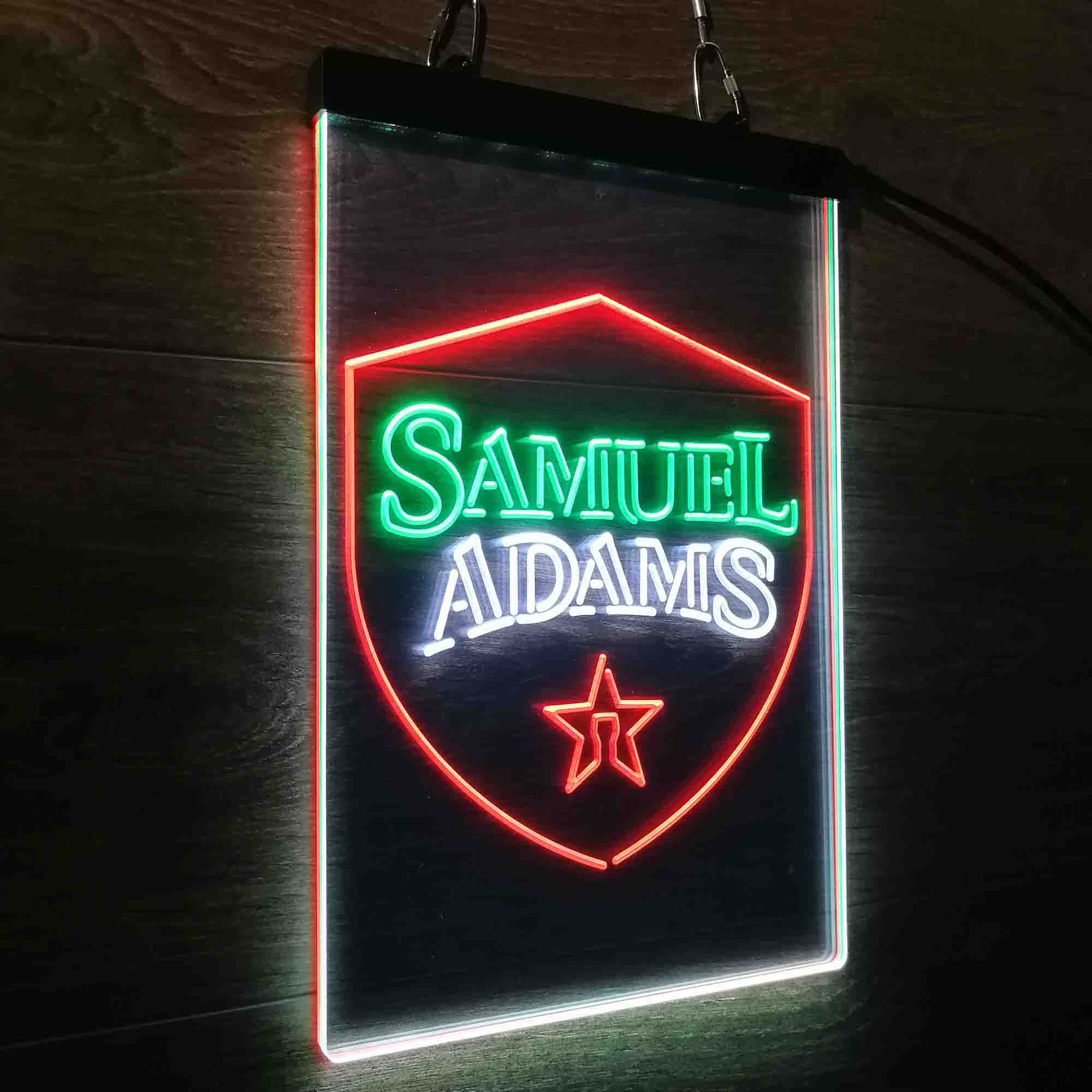 Samuel Adam Badge Neon LED Sign 3 Colors