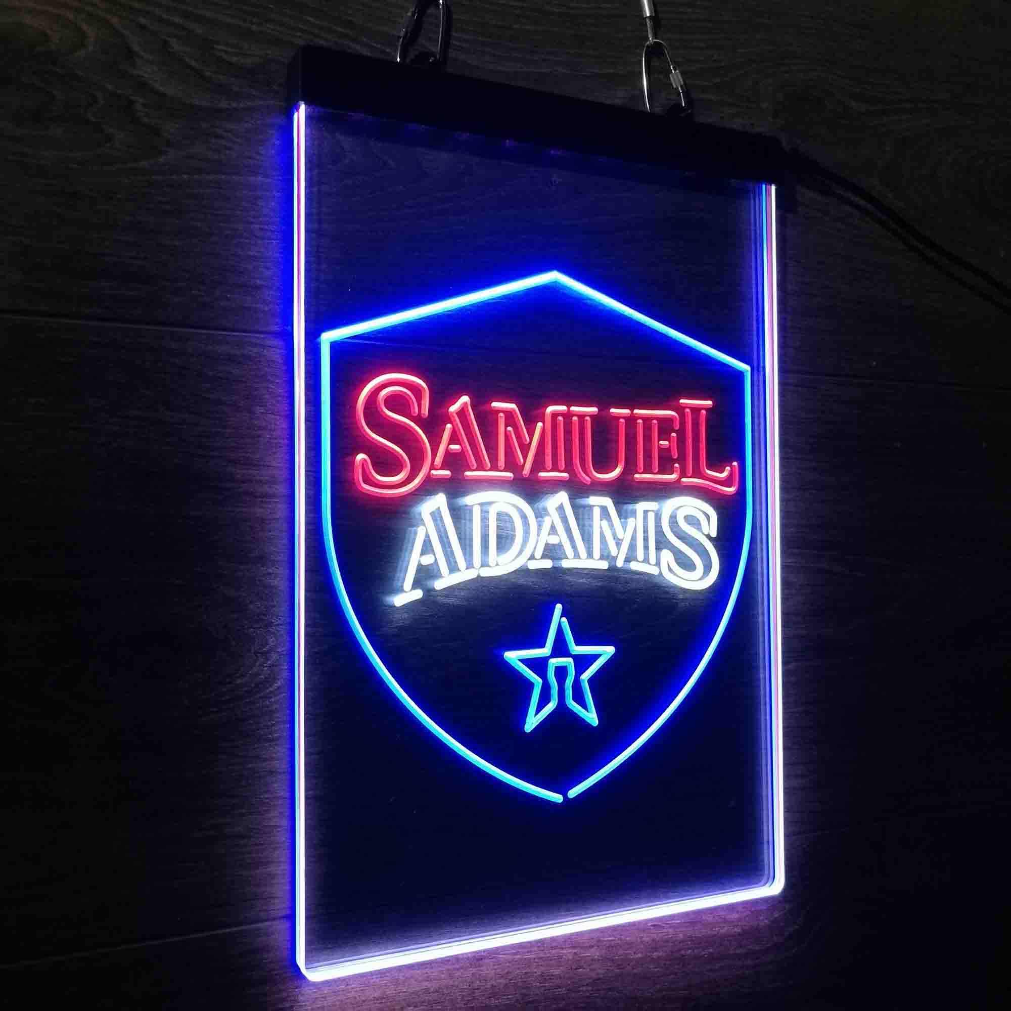 Samuel Adam Badge Neon LED Sign 3 Colors