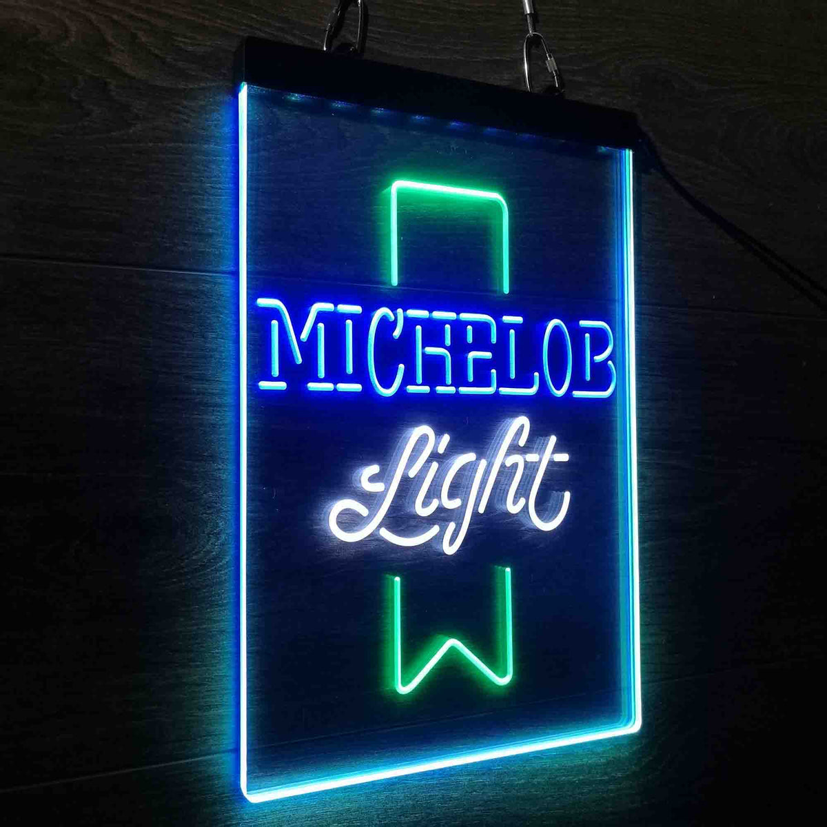 Michelob Light Red Ribbon Neon LED Sign For Sale | LEDLABCAVE