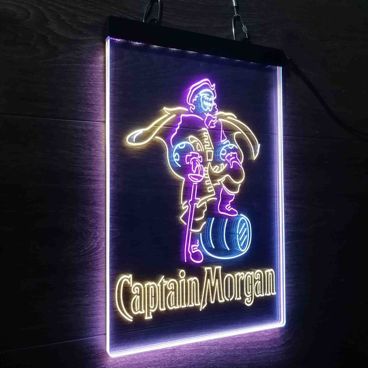 Mogan Sign Captain Morgan Rum Neon LED Sign For Sale | LEDLABCAVE