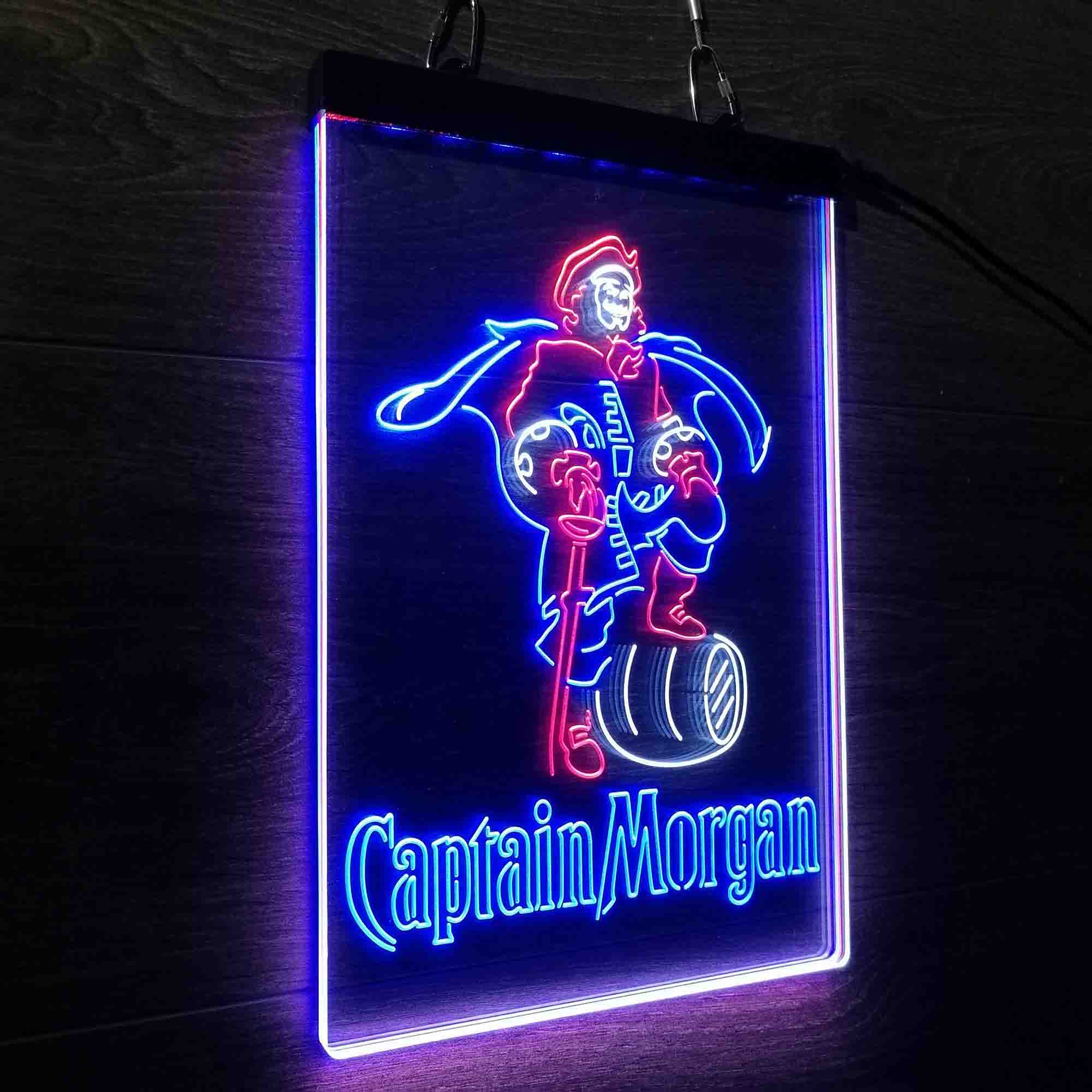 Captain Morgan Rum Neon LED Sign 3 Colors