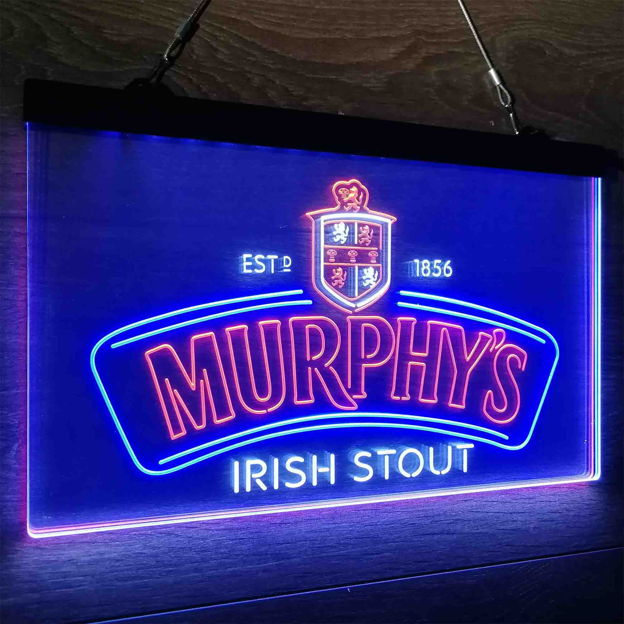 Murphy's Irish Stout Neon LED Sign 3 Colors