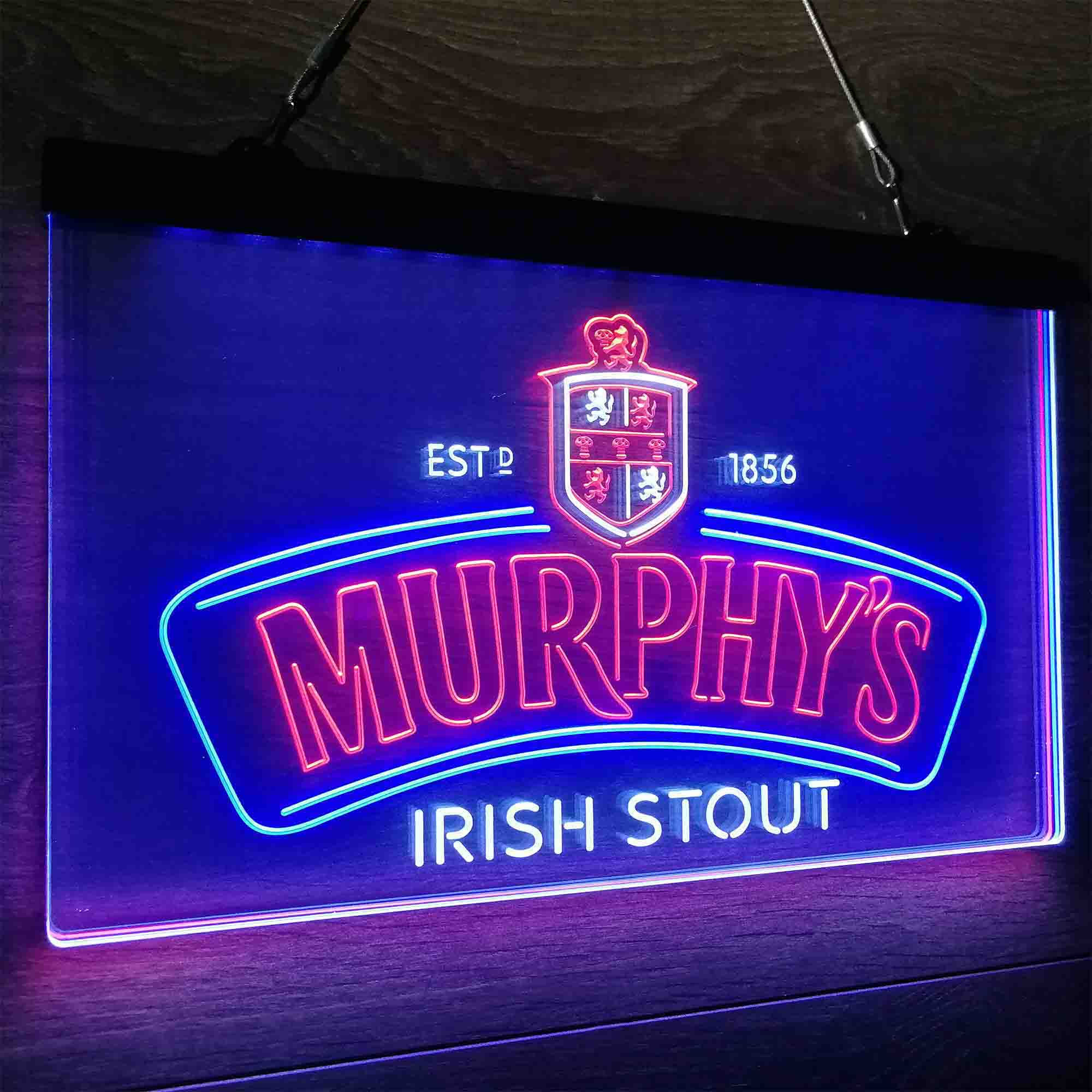 Murphy's Irish Stout Neon LED Sign 3 Colors