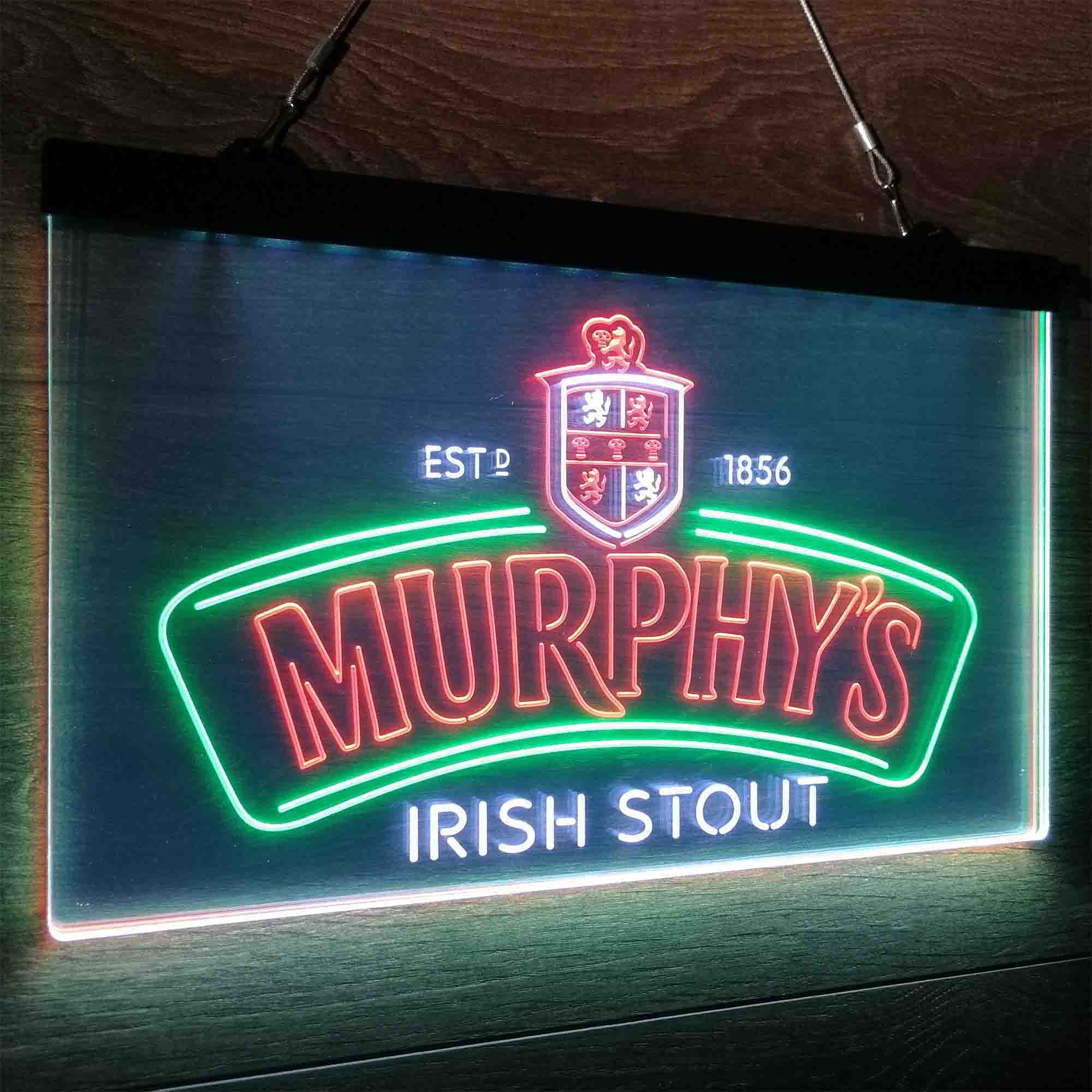 Murphy's Irish Stout Neon LED Sign 3 Colors