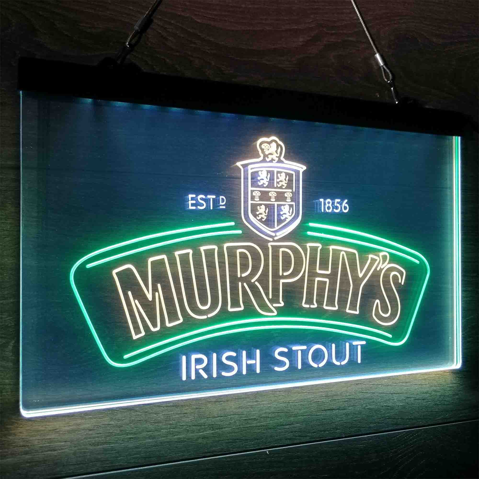 Murphy's Irish Stout Neon LED Sign 3 Colors