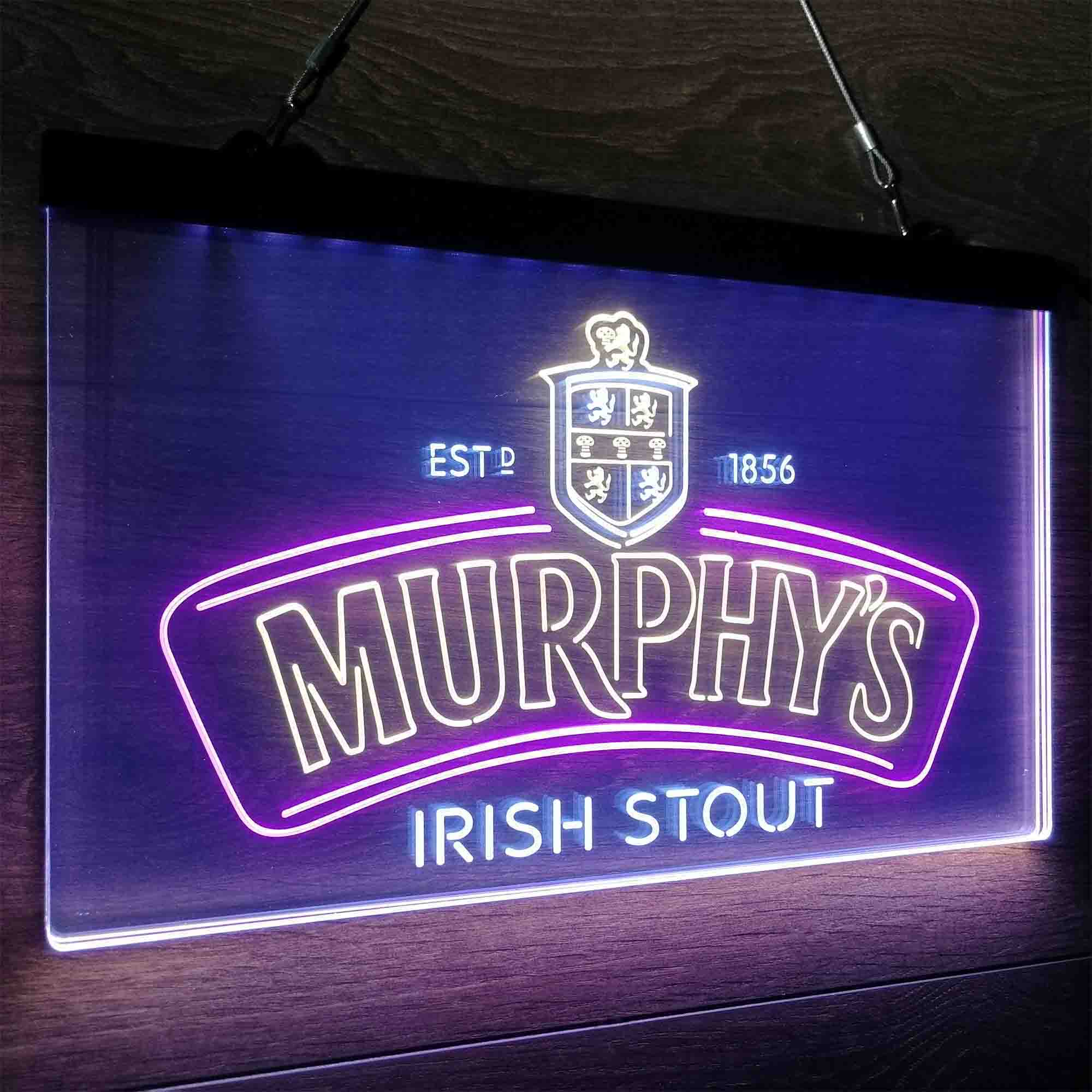 Murphy's Irish Stout Neon LED Sign 3 Colors