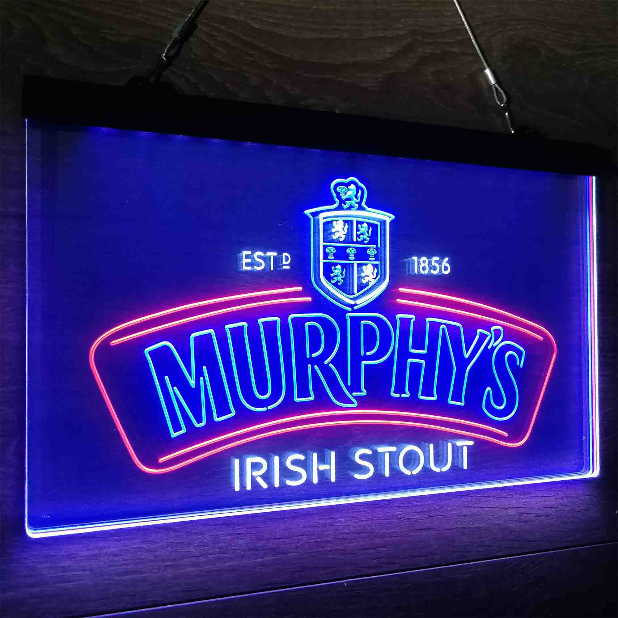 Murphy's Irish Stout Neon LED Sign 3 Colors