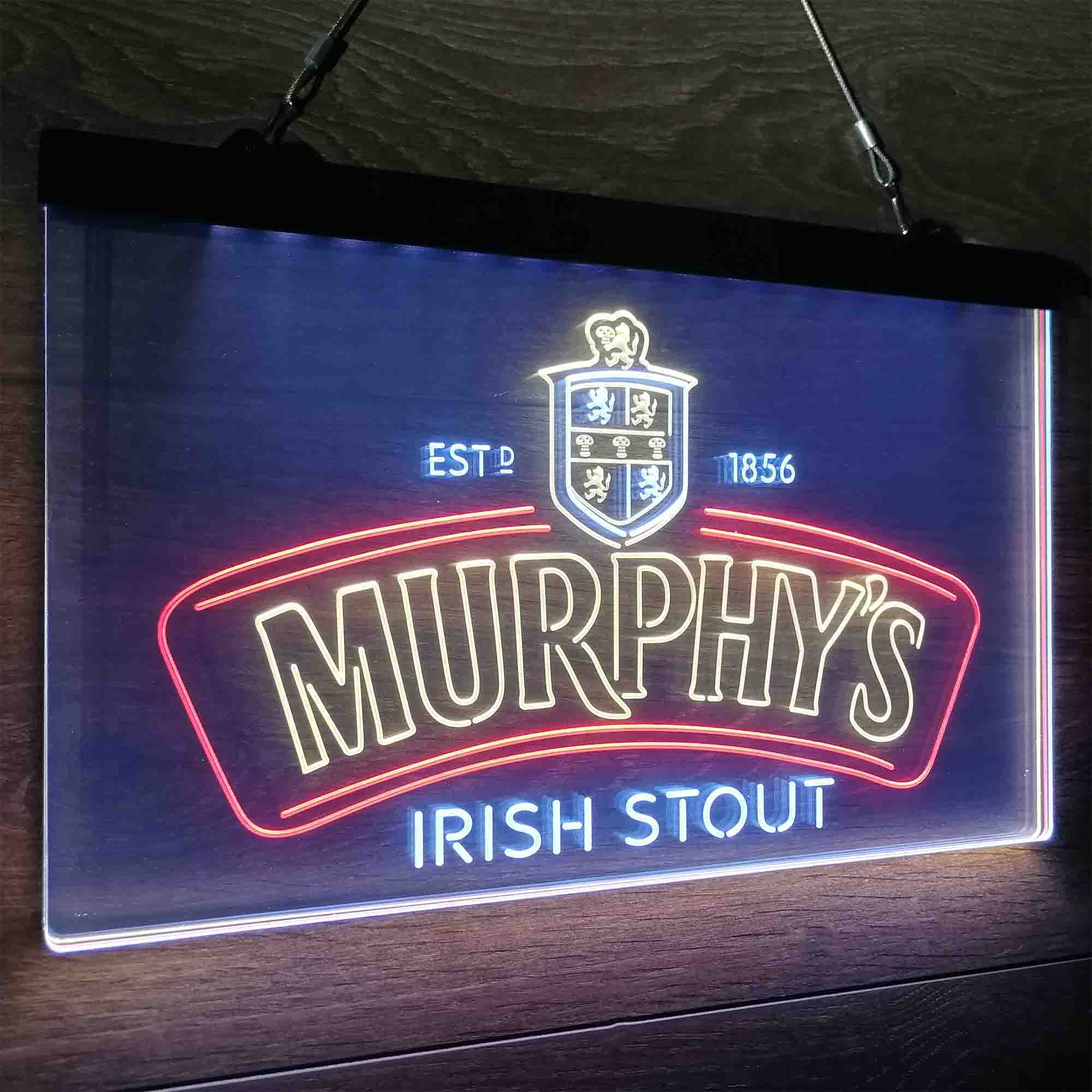 Murphy's Irish Stout Neon LED Sign 3 Colors