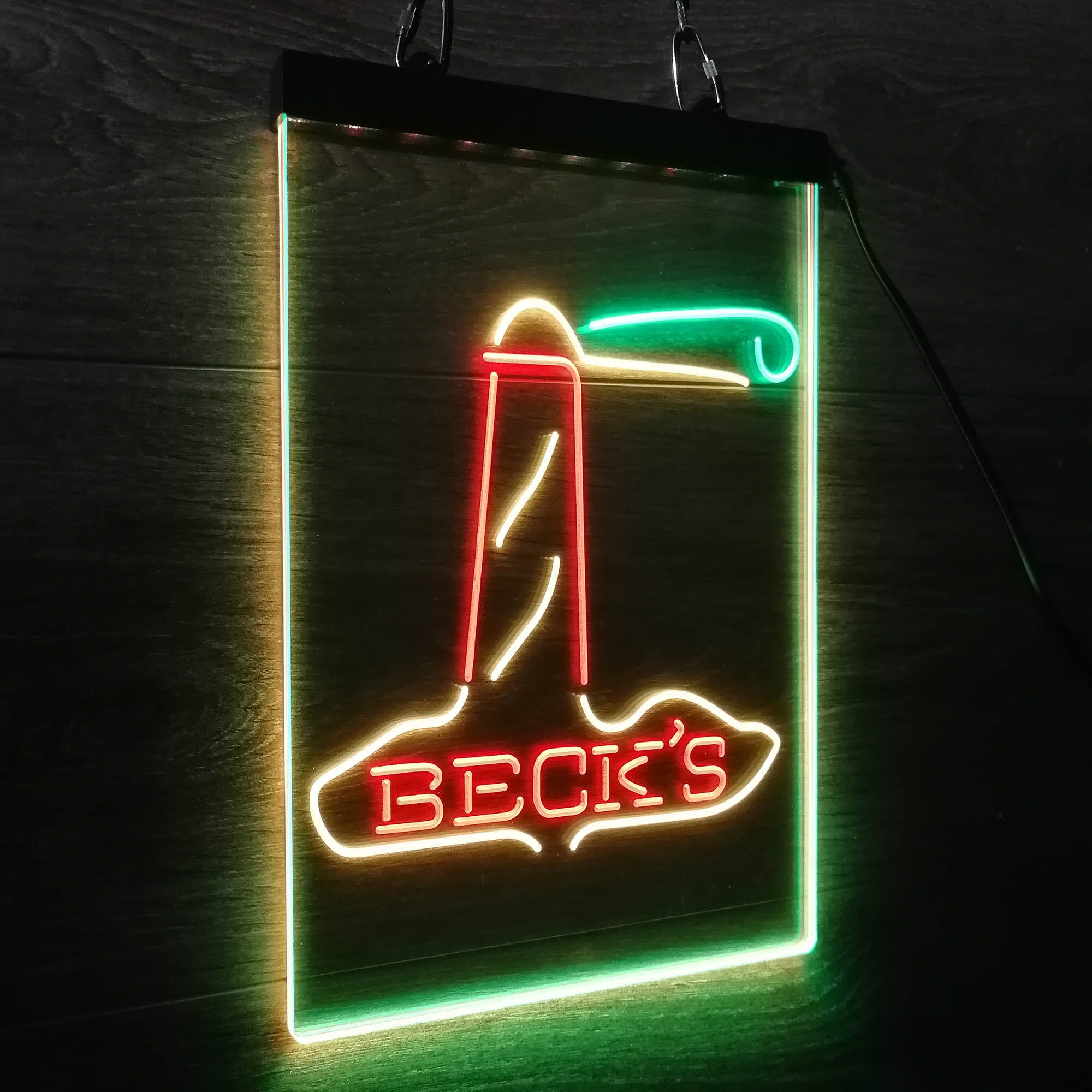 Beck's Lighthouse Island Beer Neon LED Sign 3 Colors