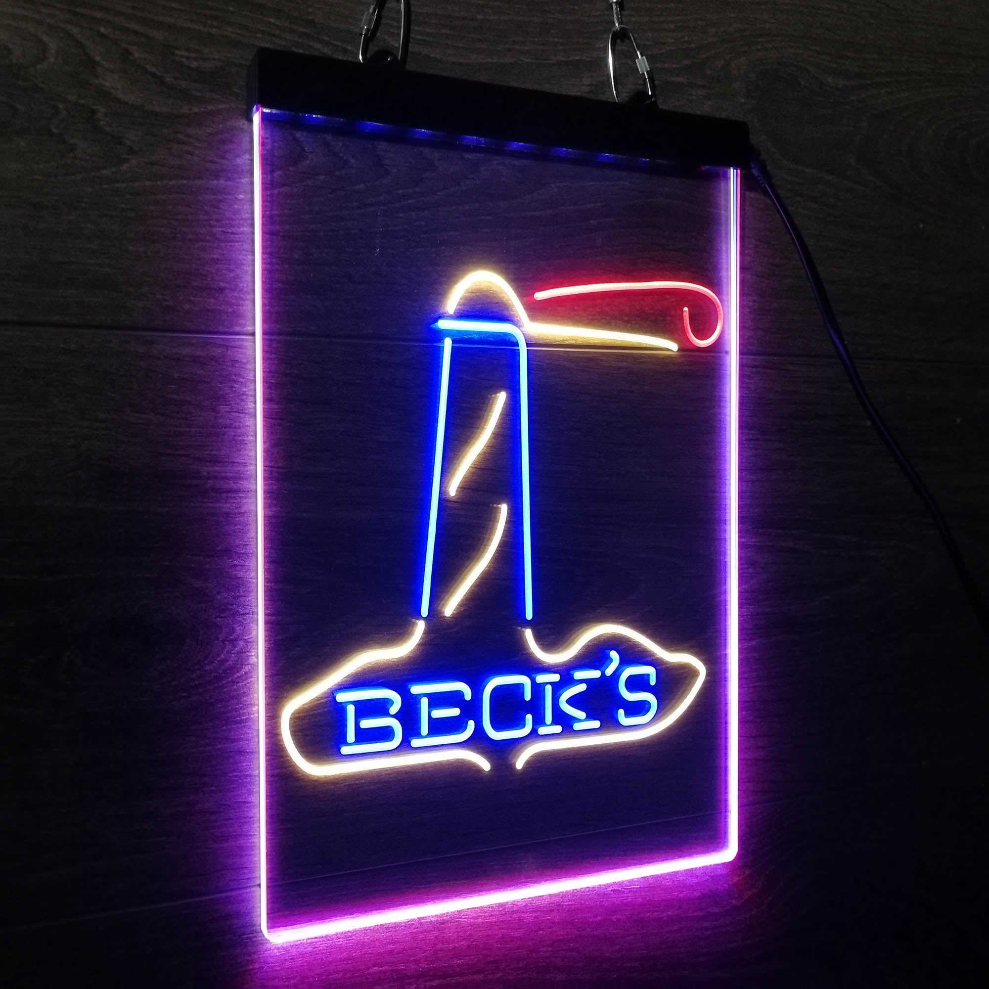 Beck's Lighthouse Island Beer Neon LED Sign 3 Colors