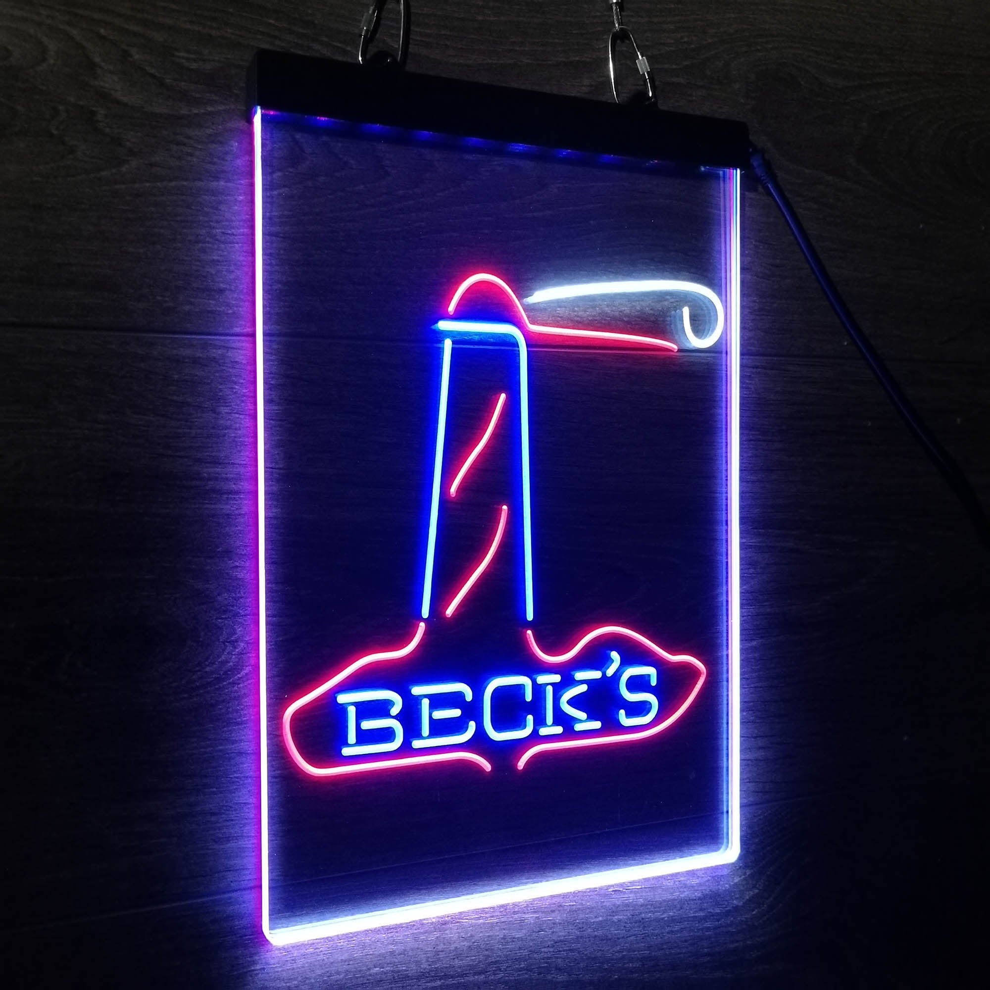 Beck's Lighthouse Island Beer Neon LED Sign 3 Colors