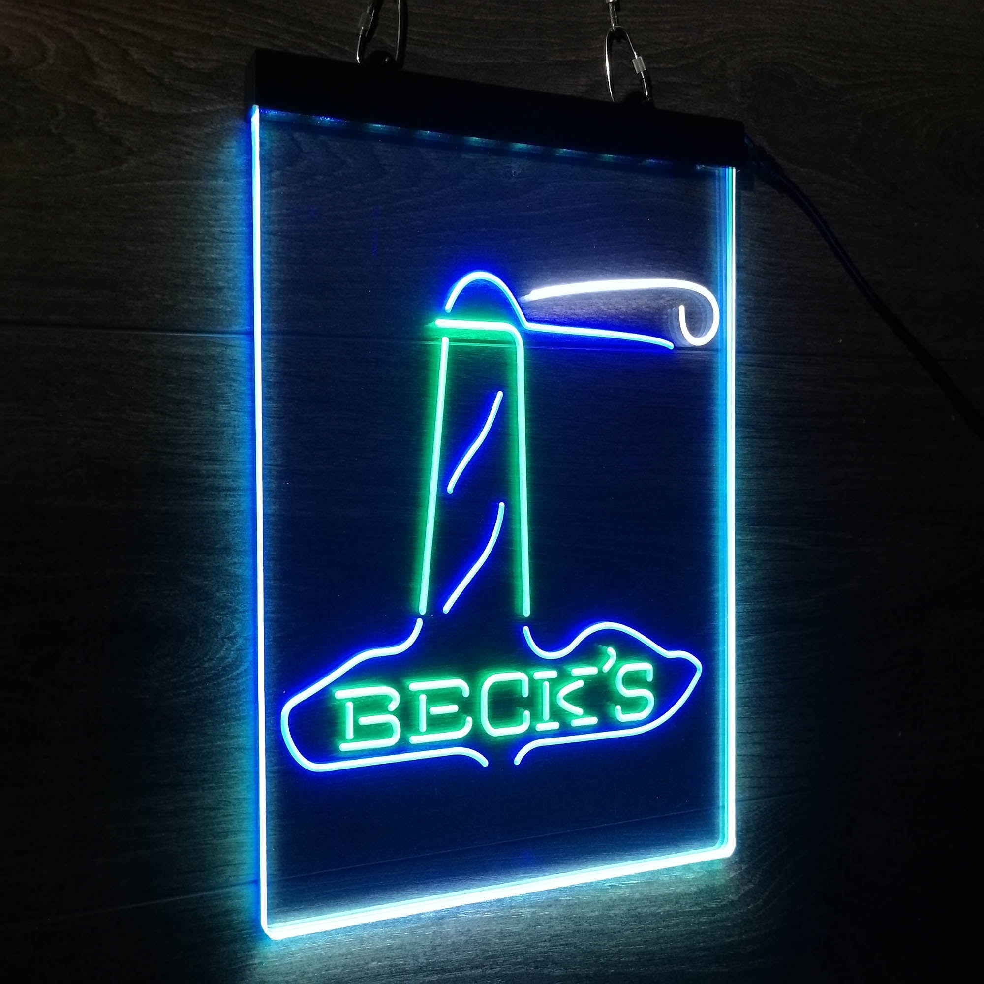 Beck's Lighthouse Island Beer Neon LED Sign 3 Colors