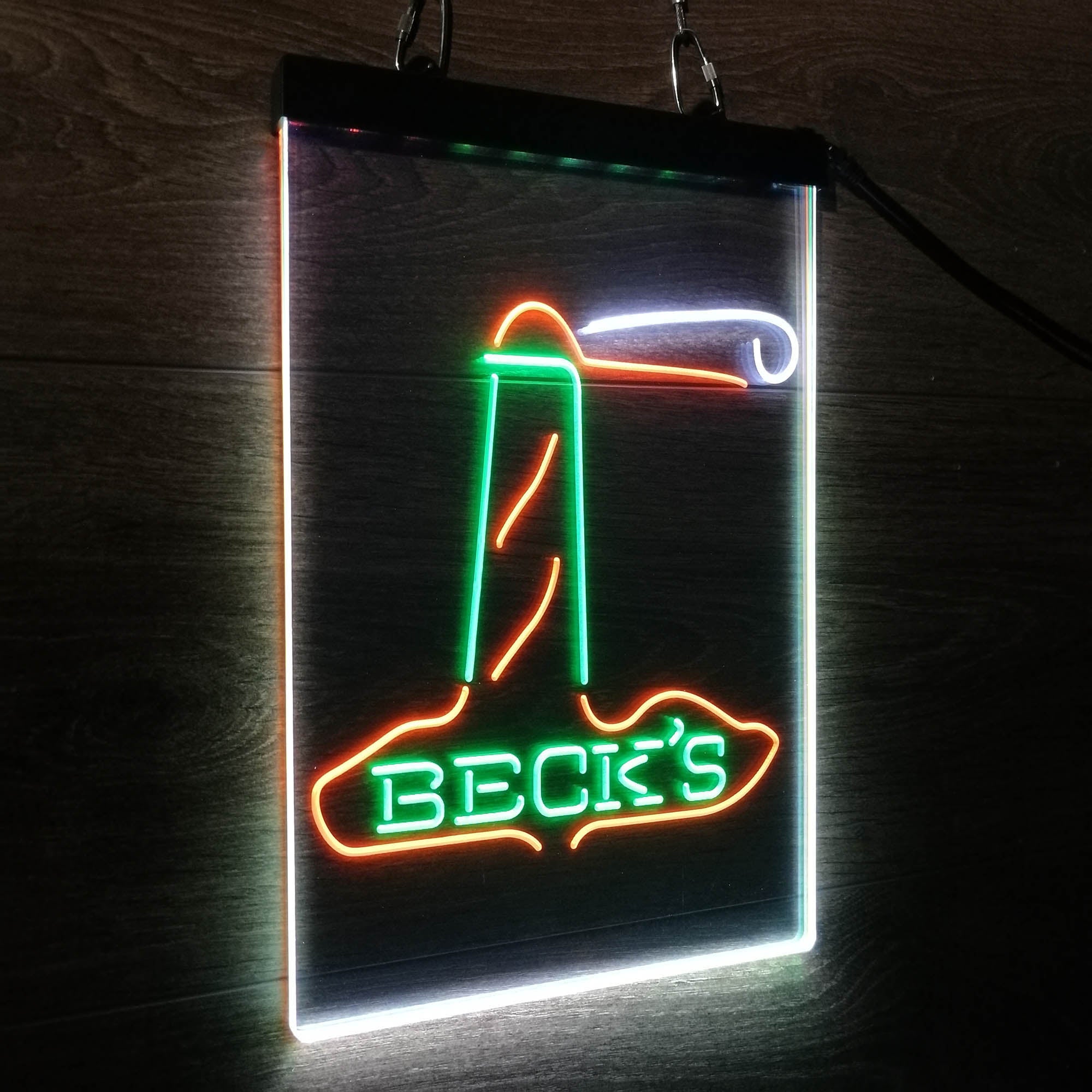 Beck's Lighthouse Island Beer Neon LED Sign 3 Colors