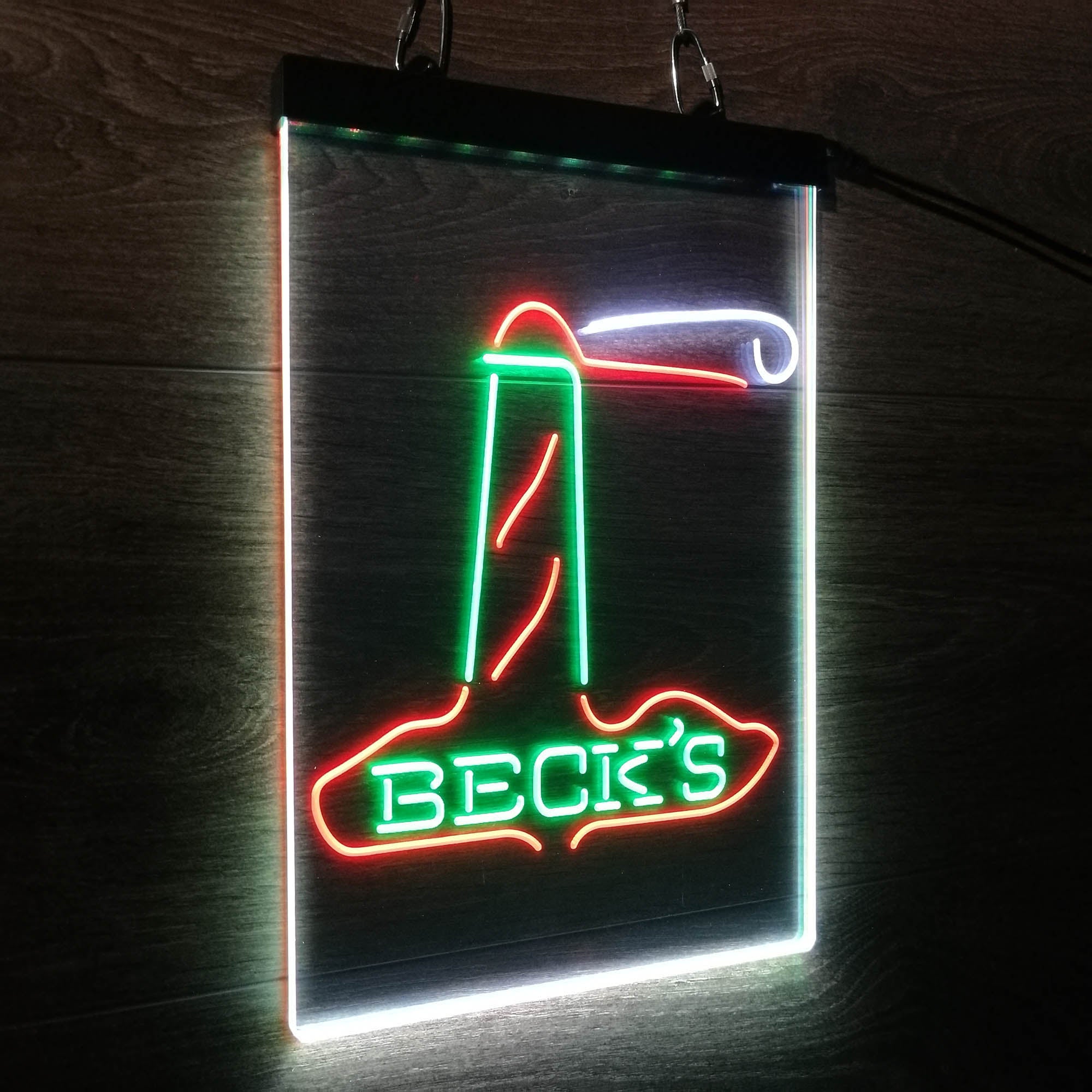 Beck's Lighthouse Island Beer Neon LED Sign 3 Colors