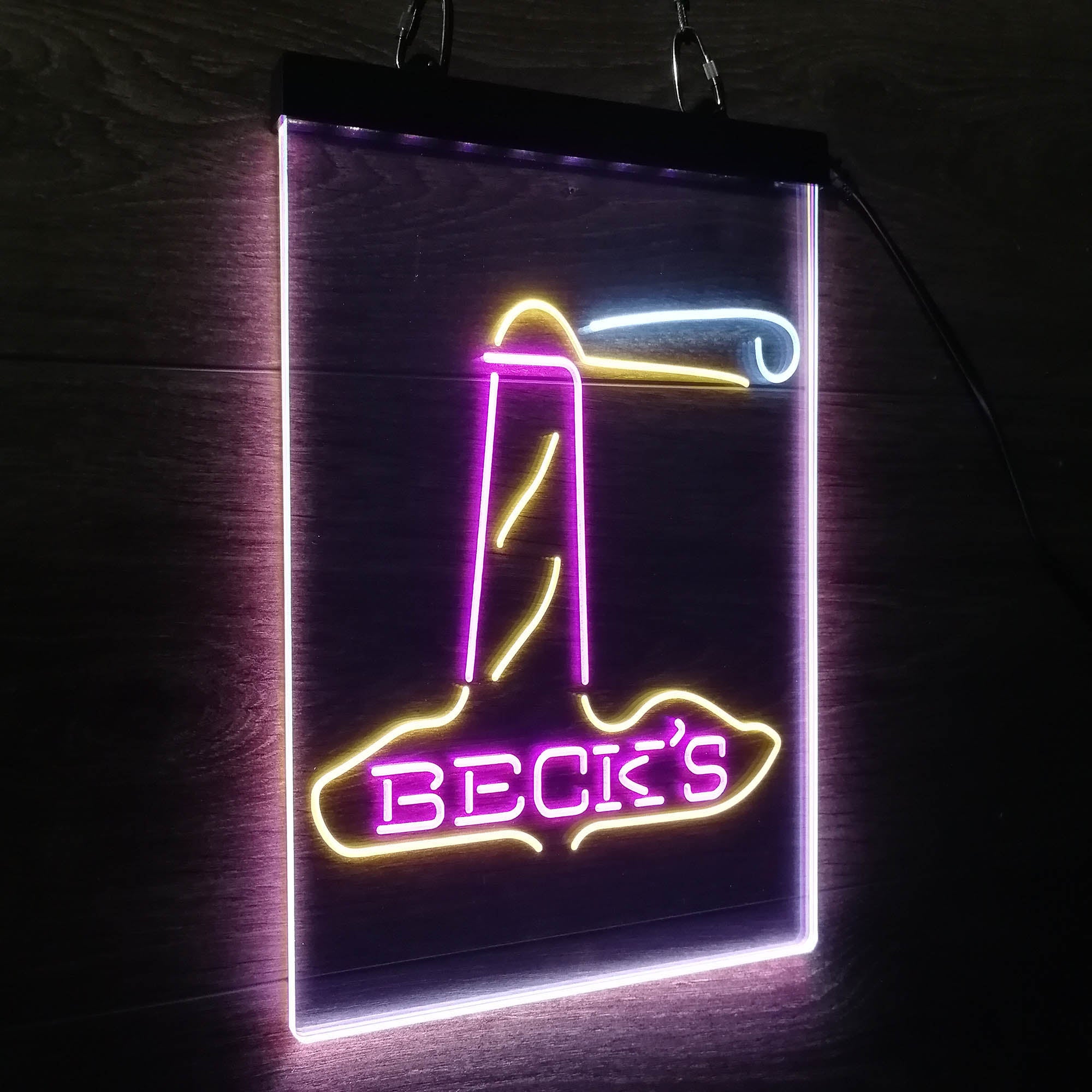 Beck's Lighthouse Island Beer Neon LED Sign 3 Colors