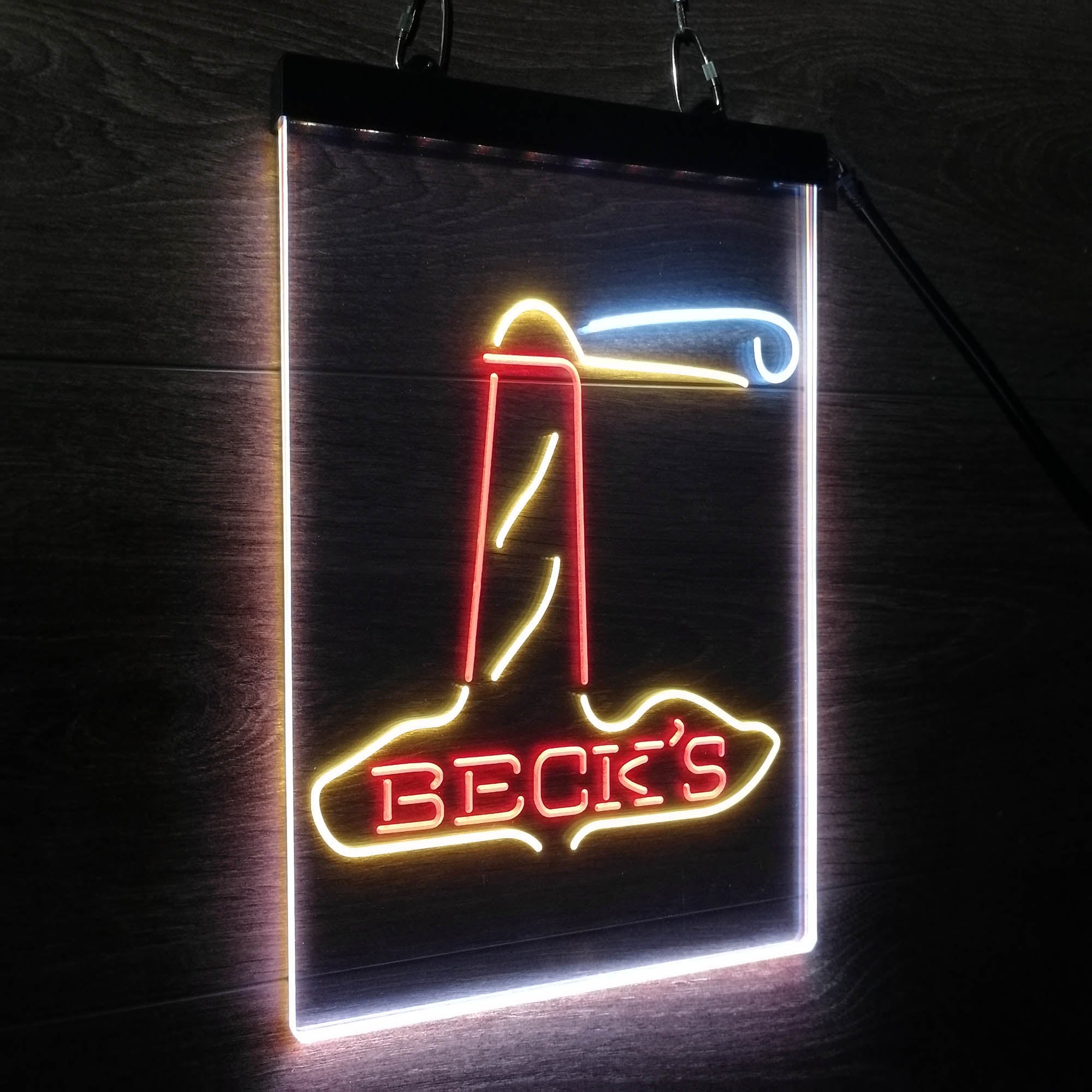 Beck's Lighthouse Island Beer Neon LED Sign 3 Colors