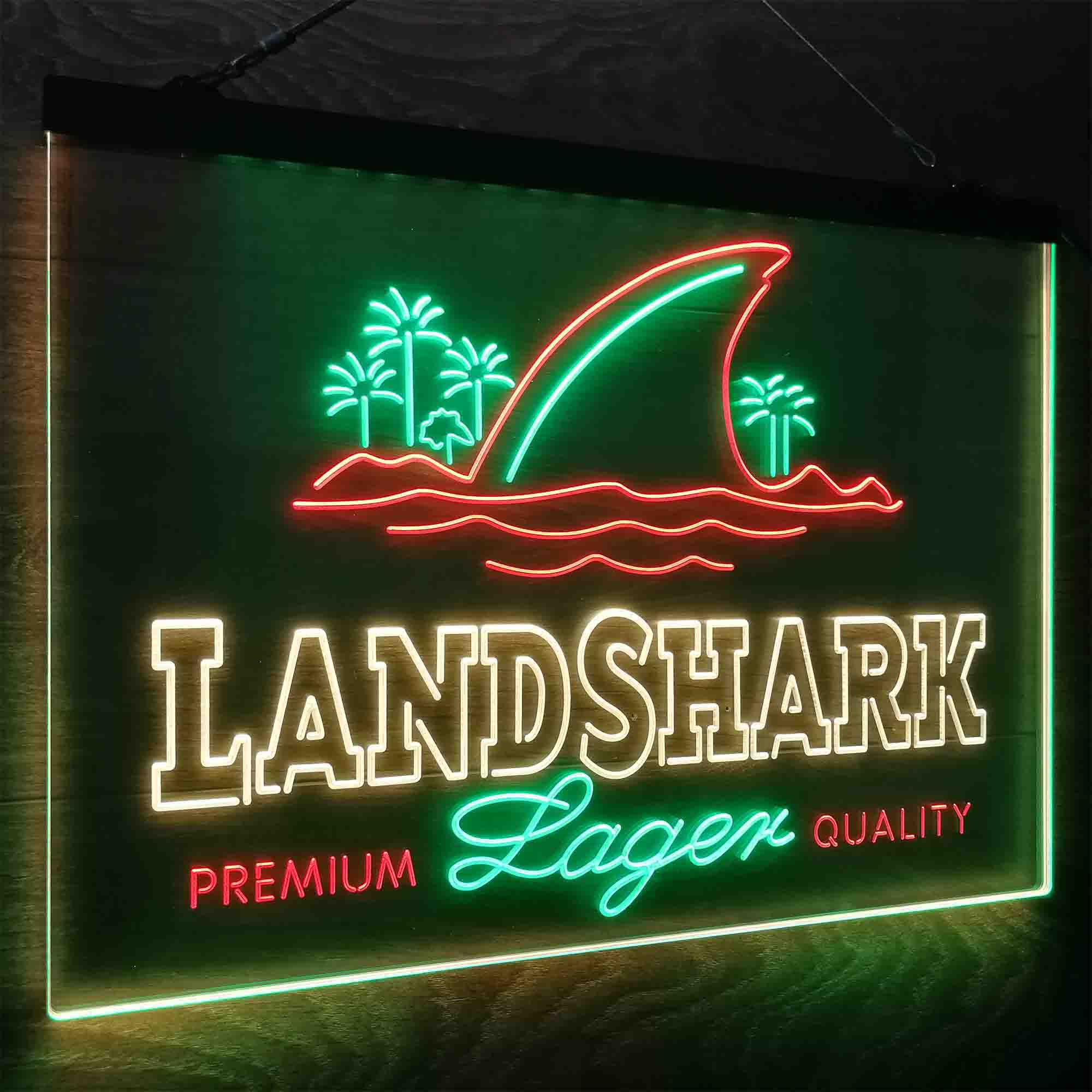 Landshark Lager Premium Quality Neon LED Sign 3 Colors