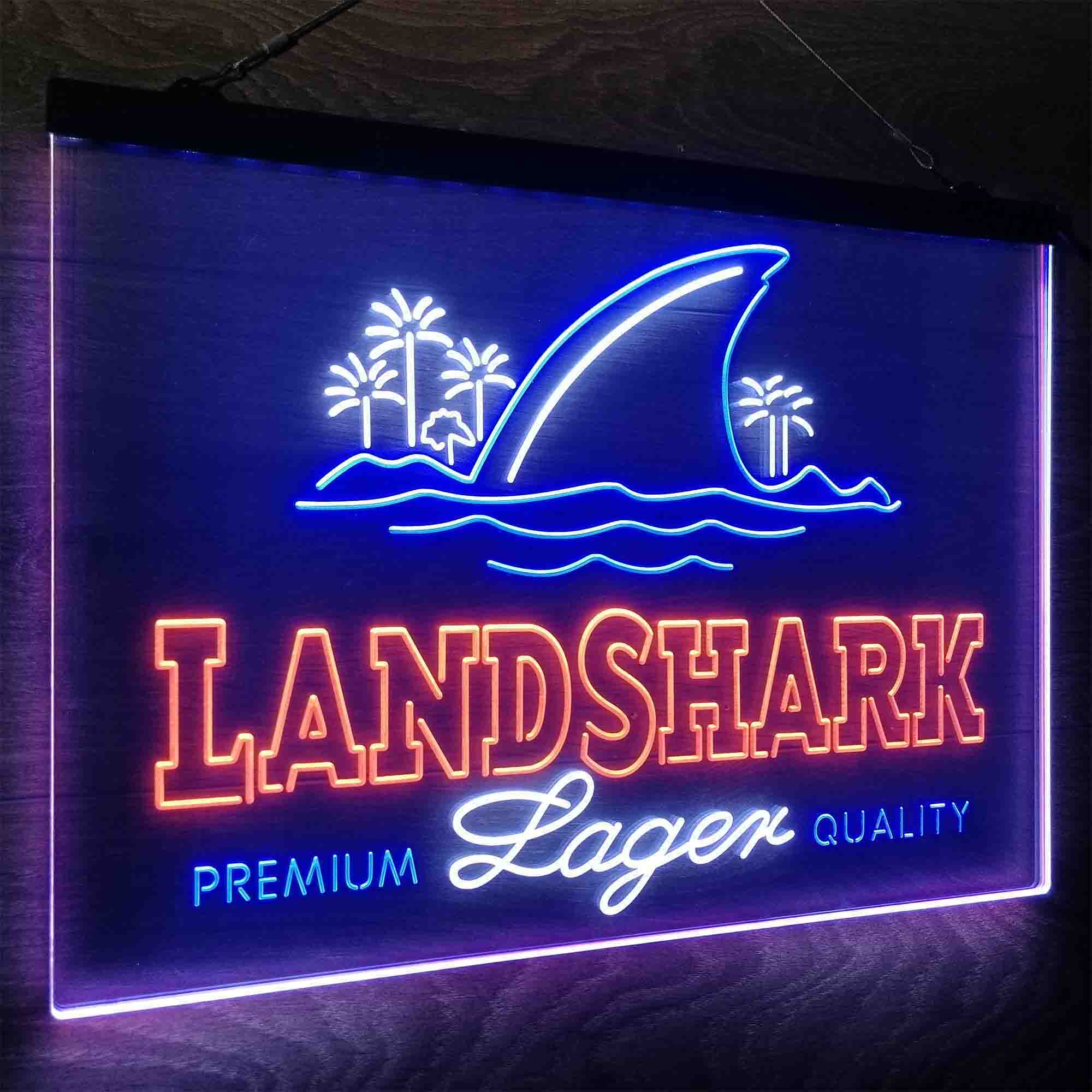 Landshark Lager Premium Quality Neon LED Sign 3 Colors