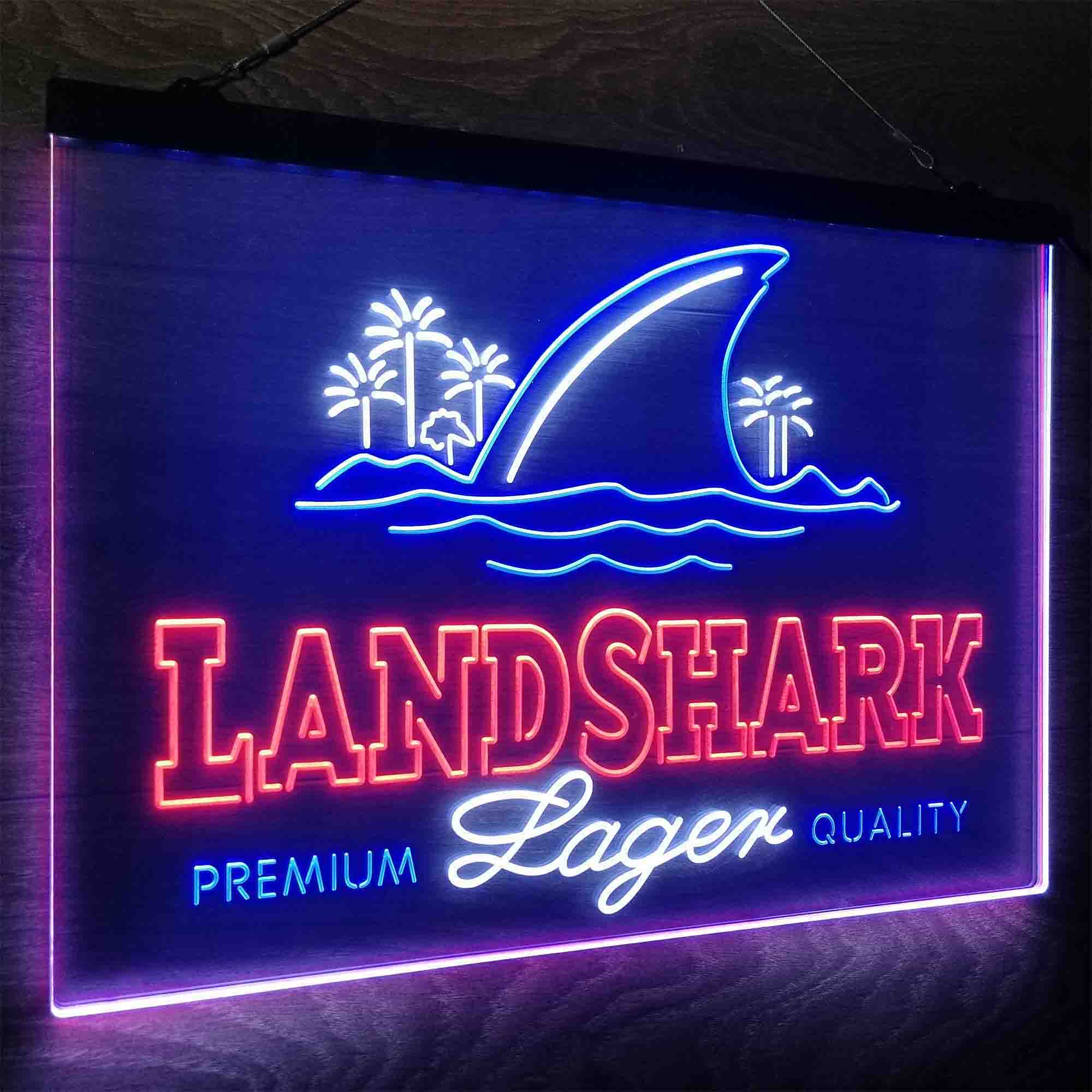 Landshark Lager Premium Quality Neon LED Sign 3 Colors