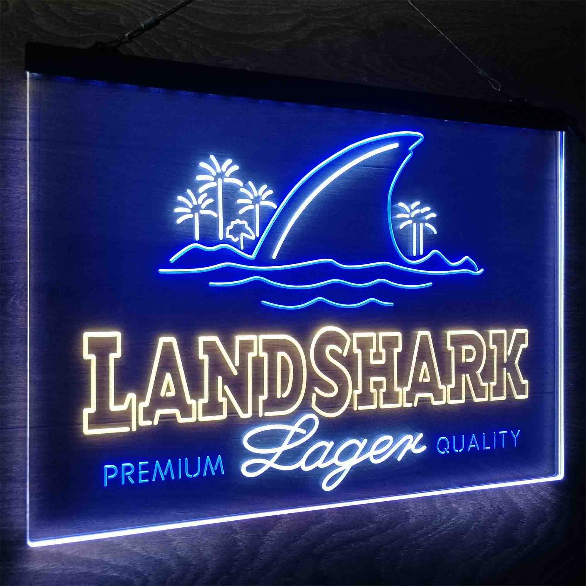 Landshark Lager Premium Quality Neon LED Sign 3 Colors