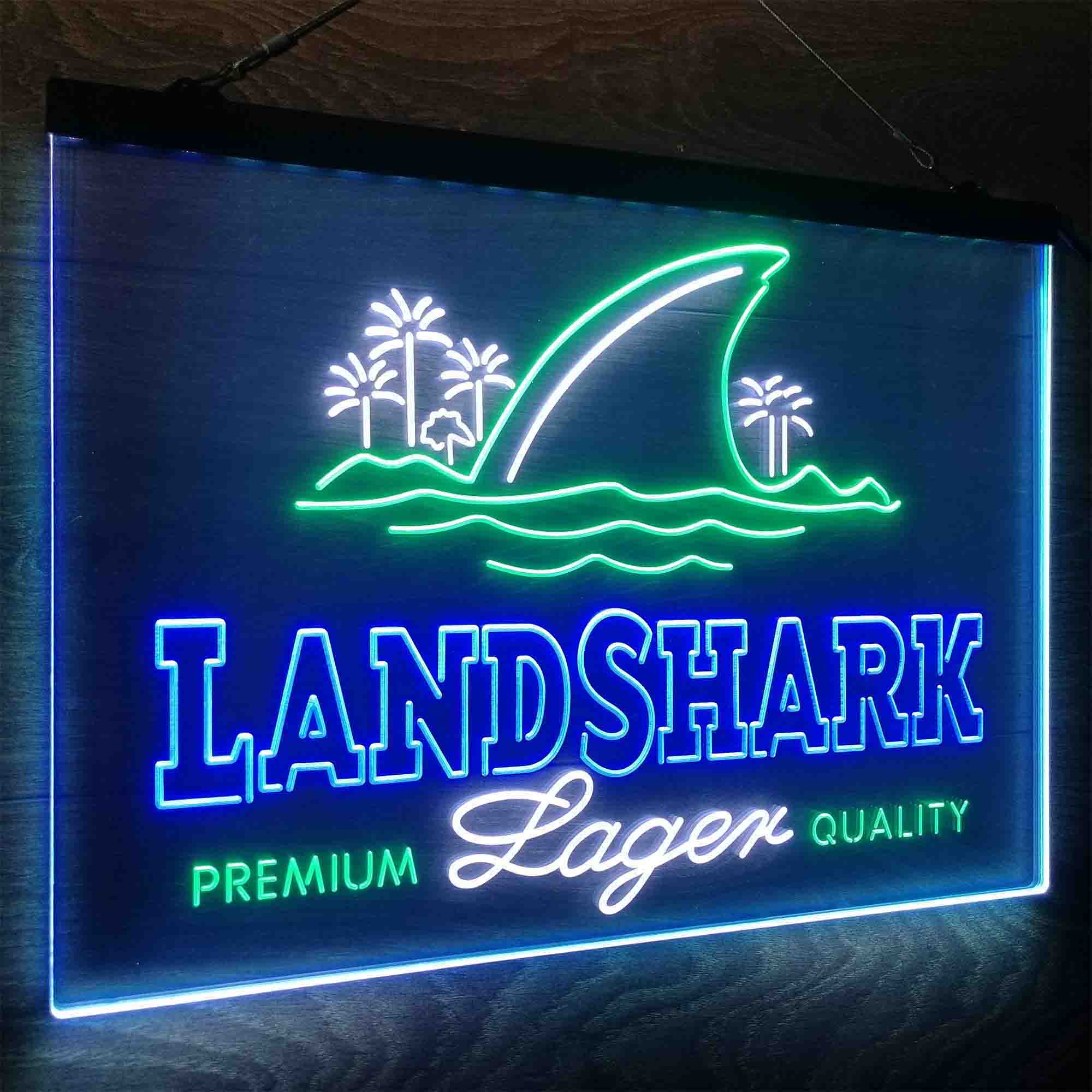 Landshark Lager Premium Quality Neon LED Sign 3 Colors