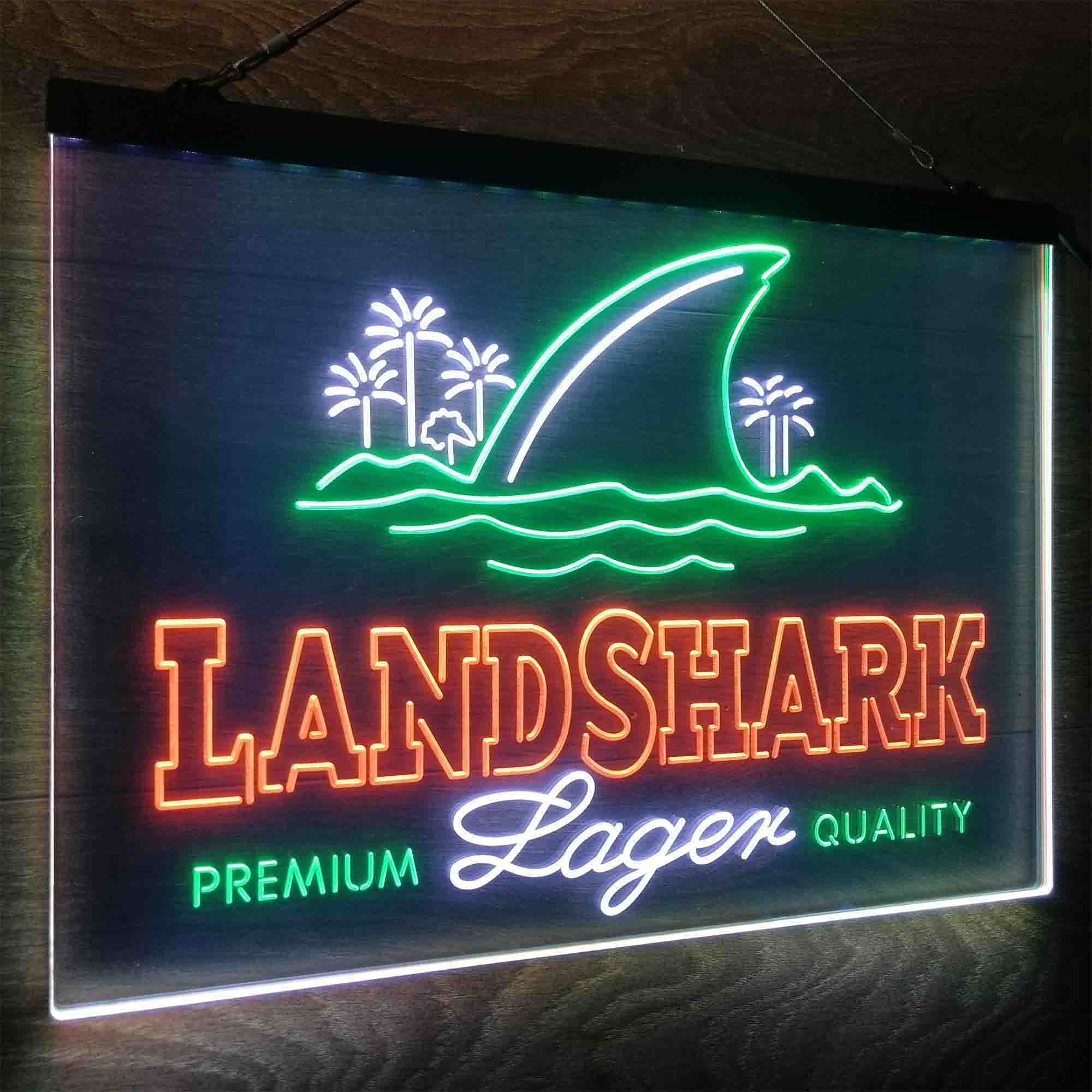 Landshark Lager Premium Quality Neon LED Sign 3 Colors