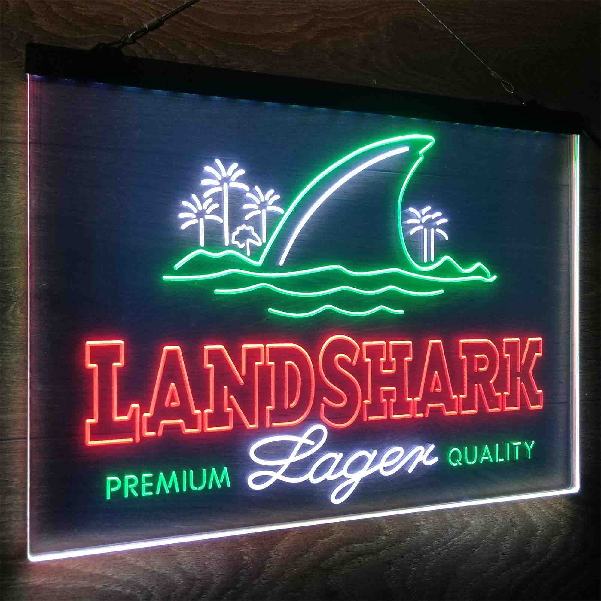 Landshark Lager Premium Quality Neon LED Sign 3 Colors