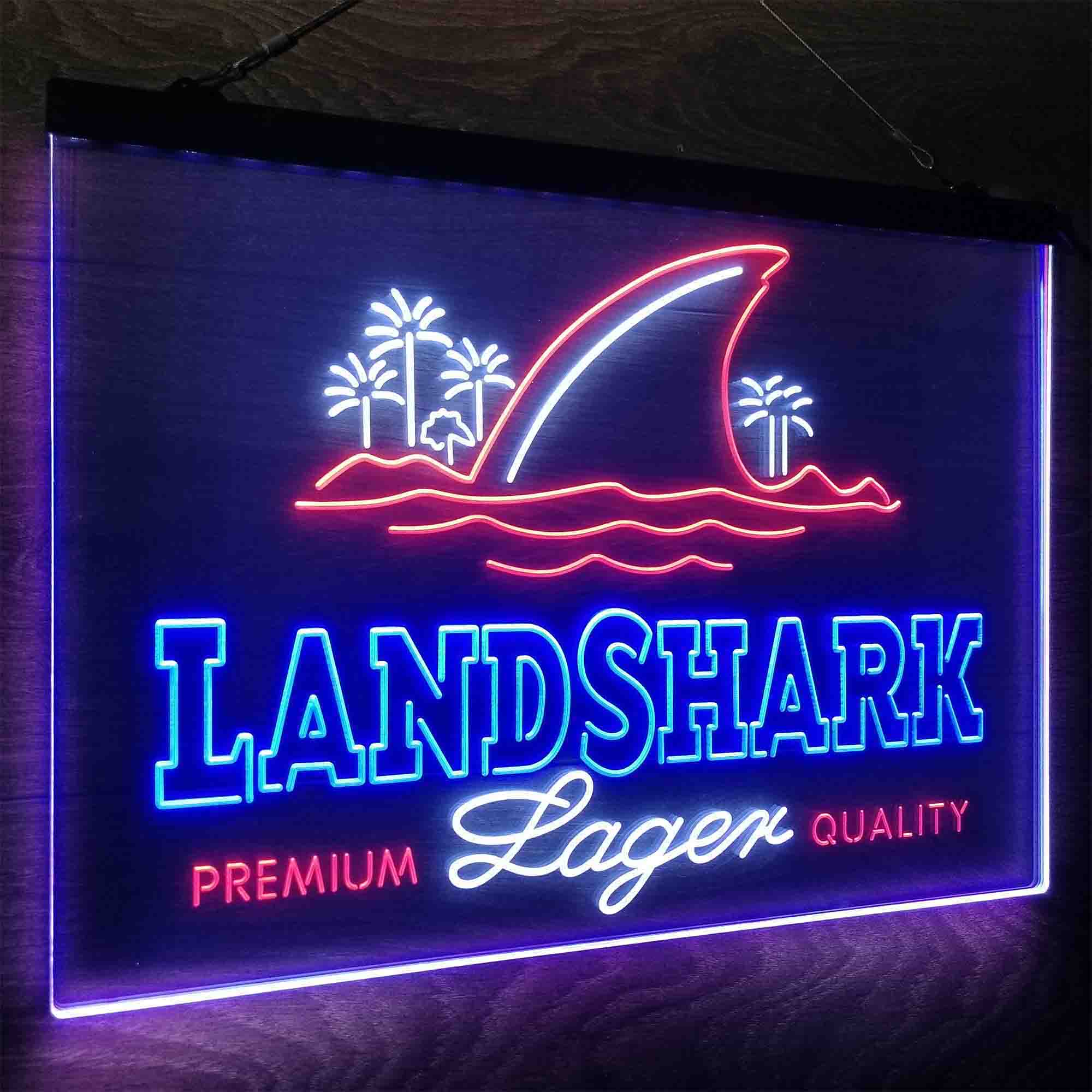 Landshark Lager Premium Quality Neon LED Sign 3 Colors