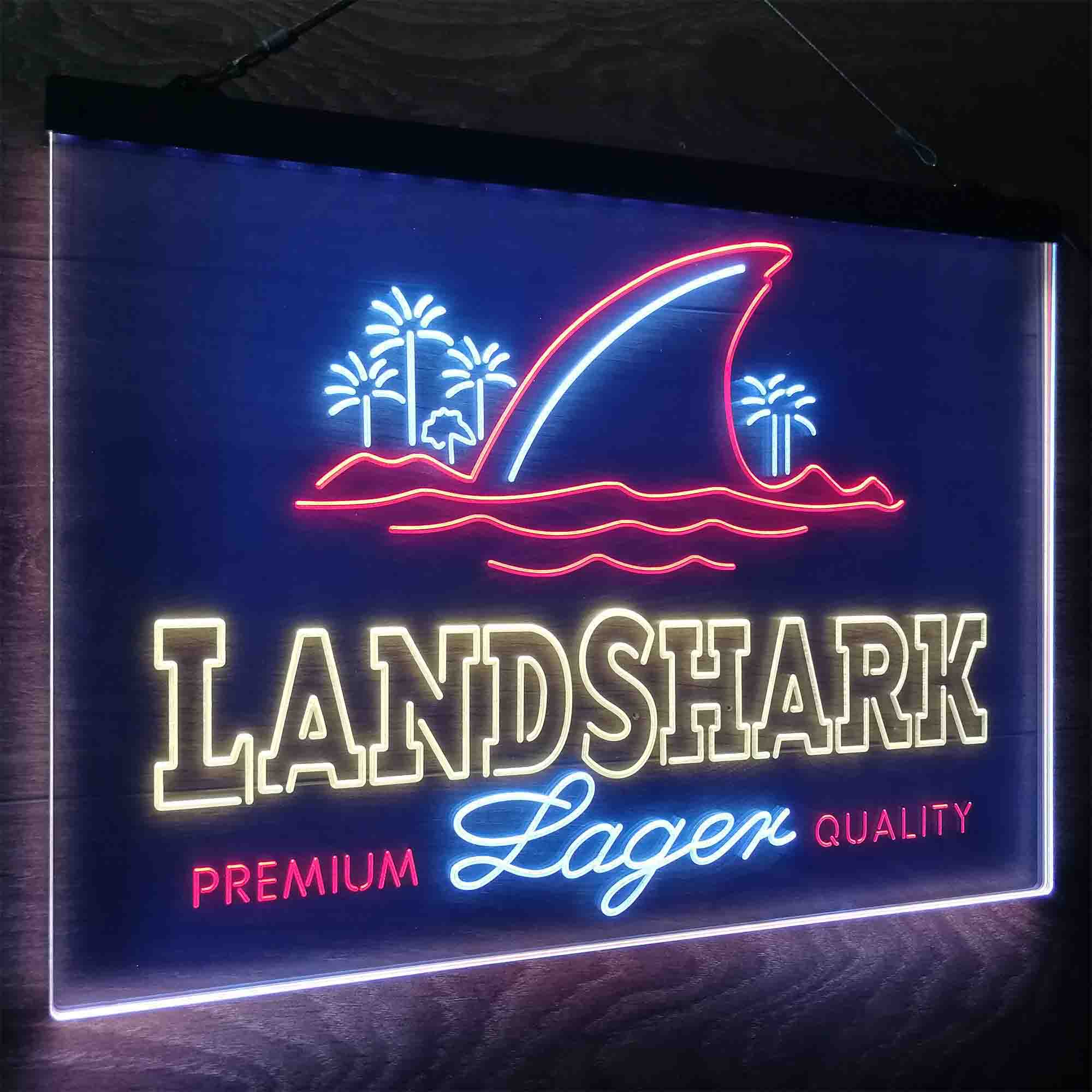 Landshark Lager Premium Quality Neon LED Sign 3 Colors