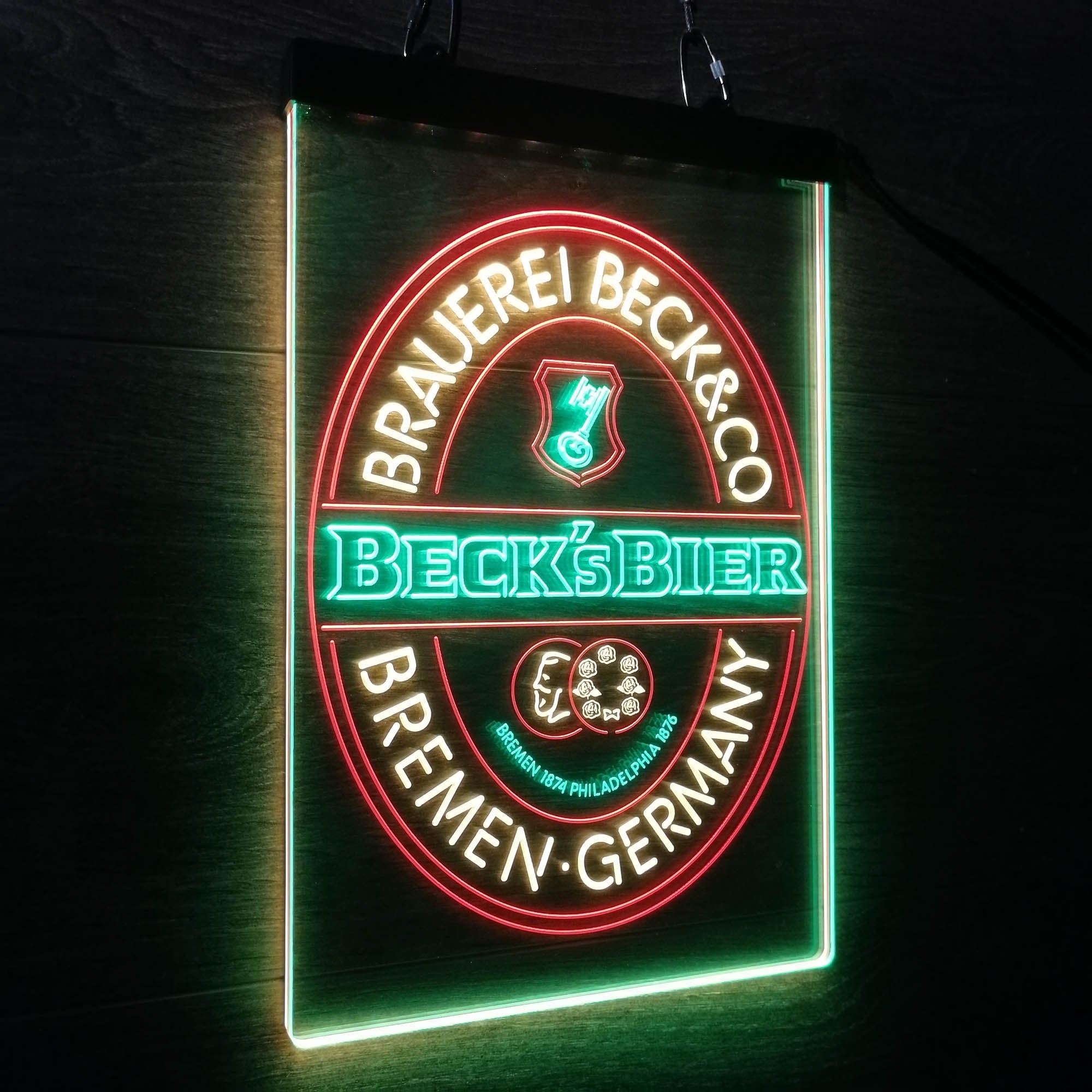 Beck's Bier Beer Neon LED Sign 3 Colors