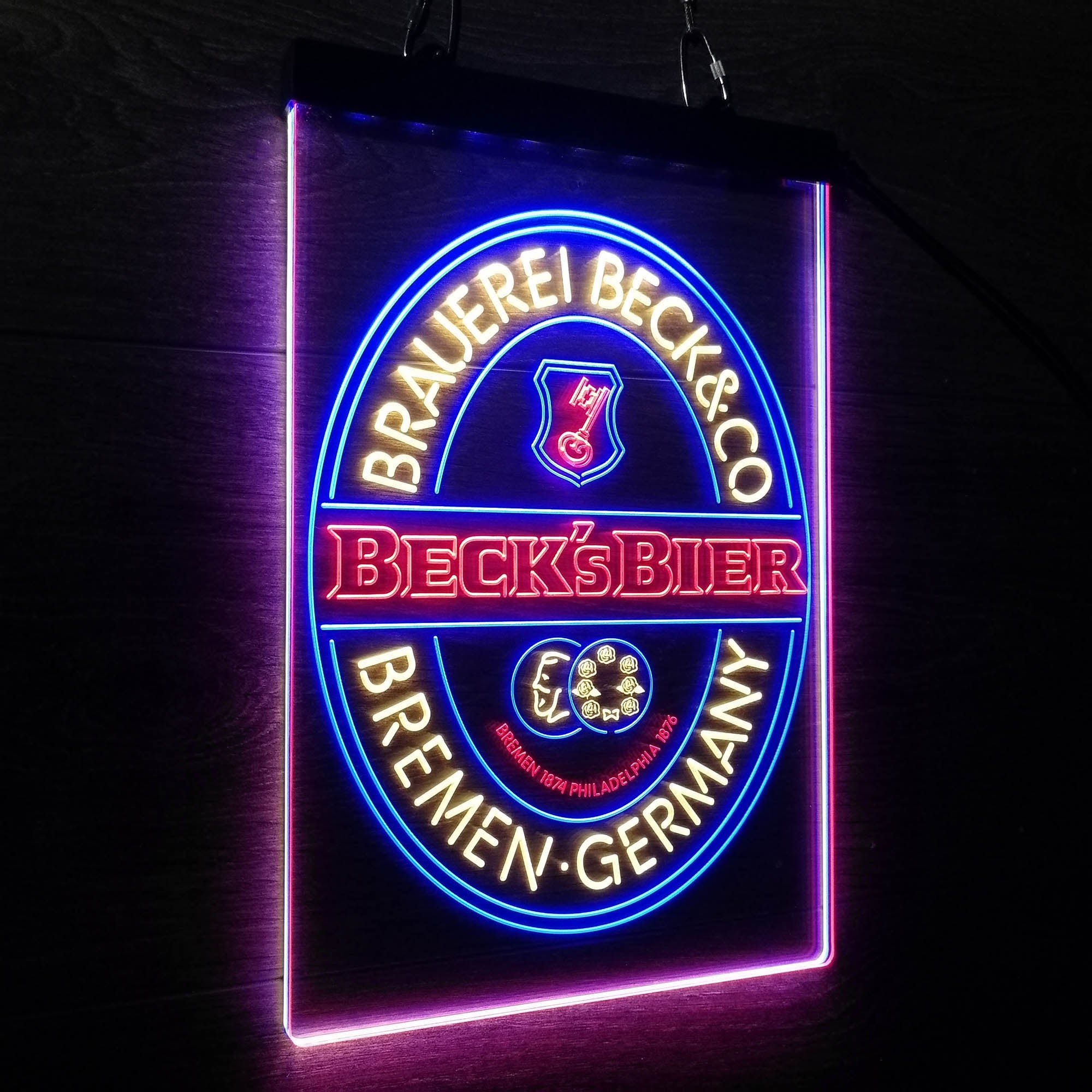 Beck's Bier Beer Neon LED Sign 3 Colors