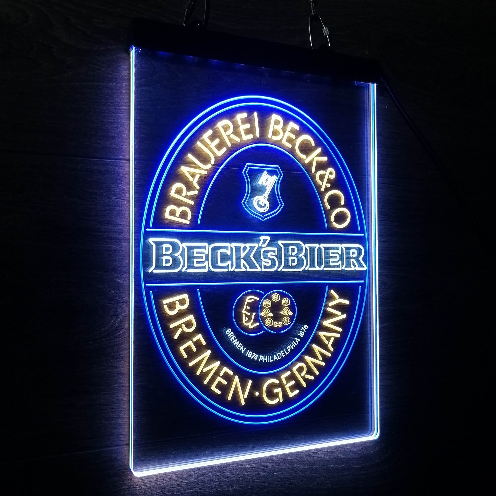 Beck's Bier Beer Neon LED Sign 3 Colors