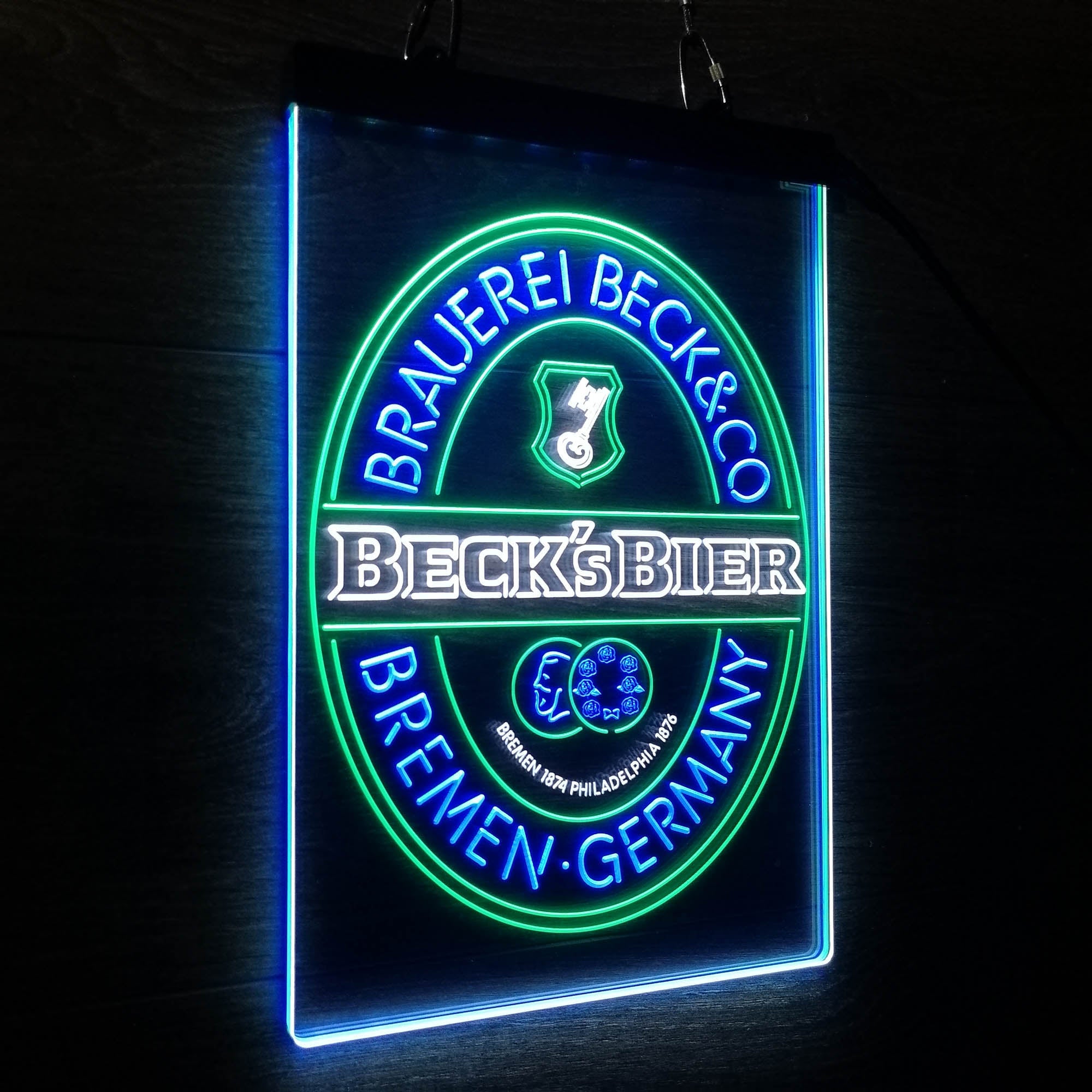 Beck's Bier Beer Neon LED Sign 3 Colors